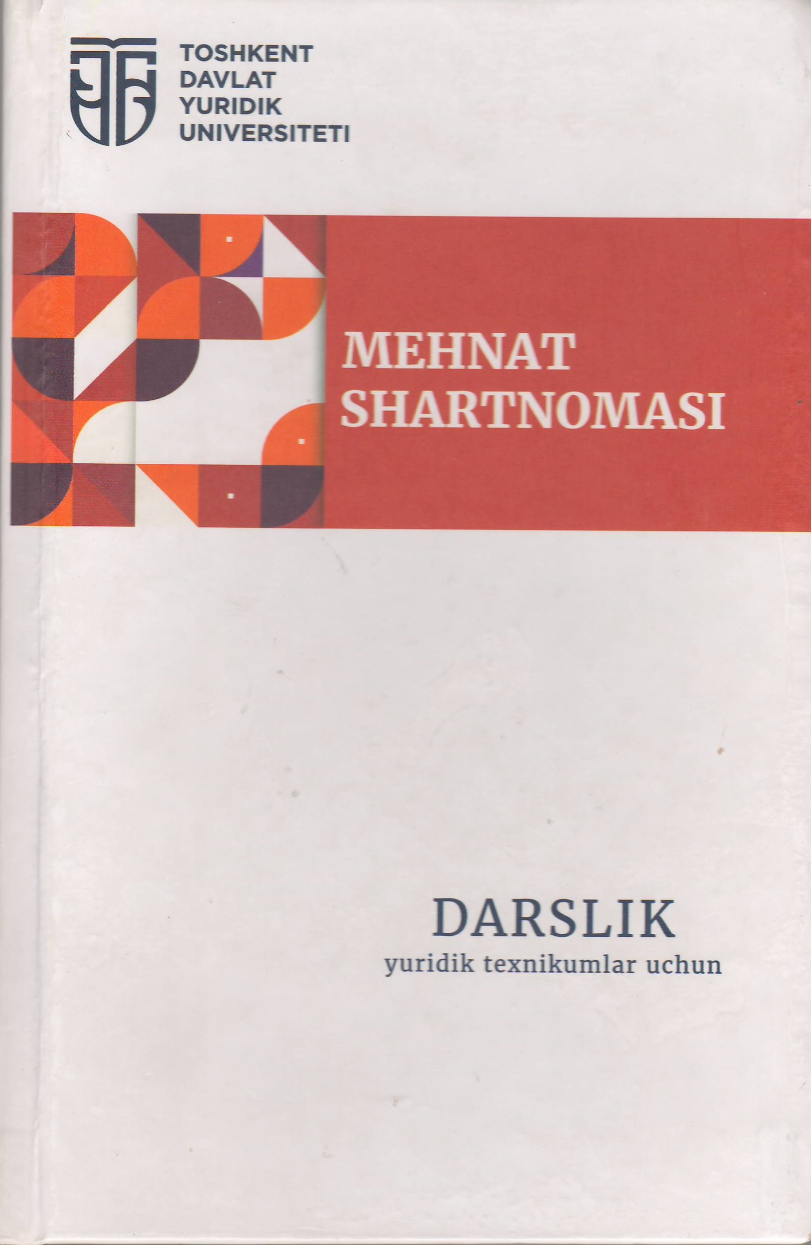 Mehnat shartnomasi