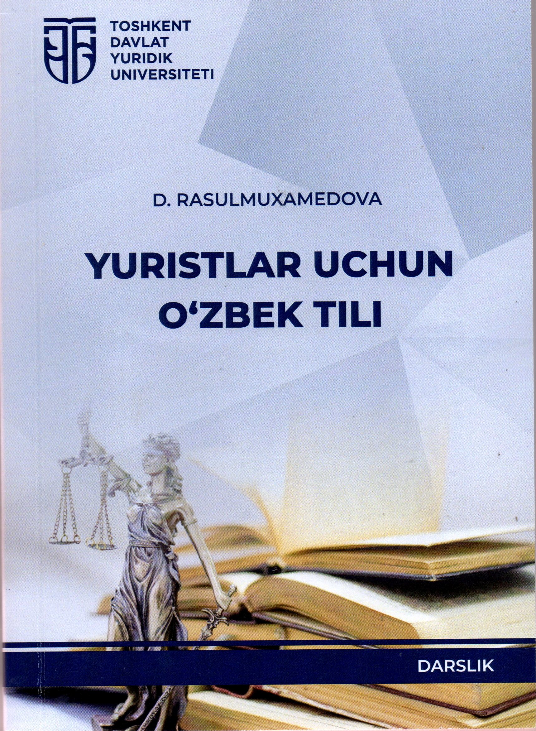 Yuristlar uchun o'zbek tili