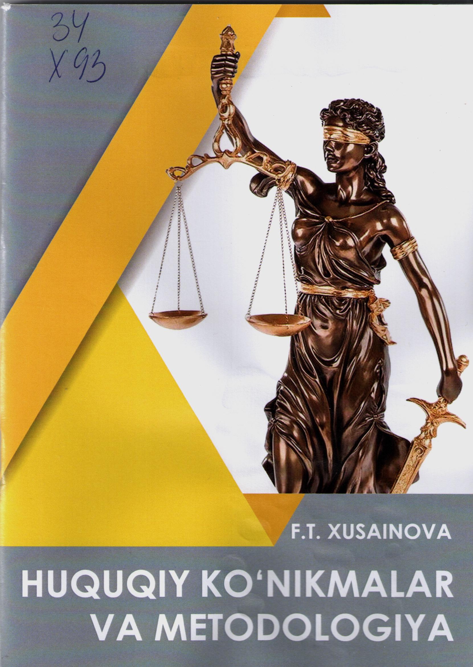 Huquqiy ko’nikmalar va metodologiya