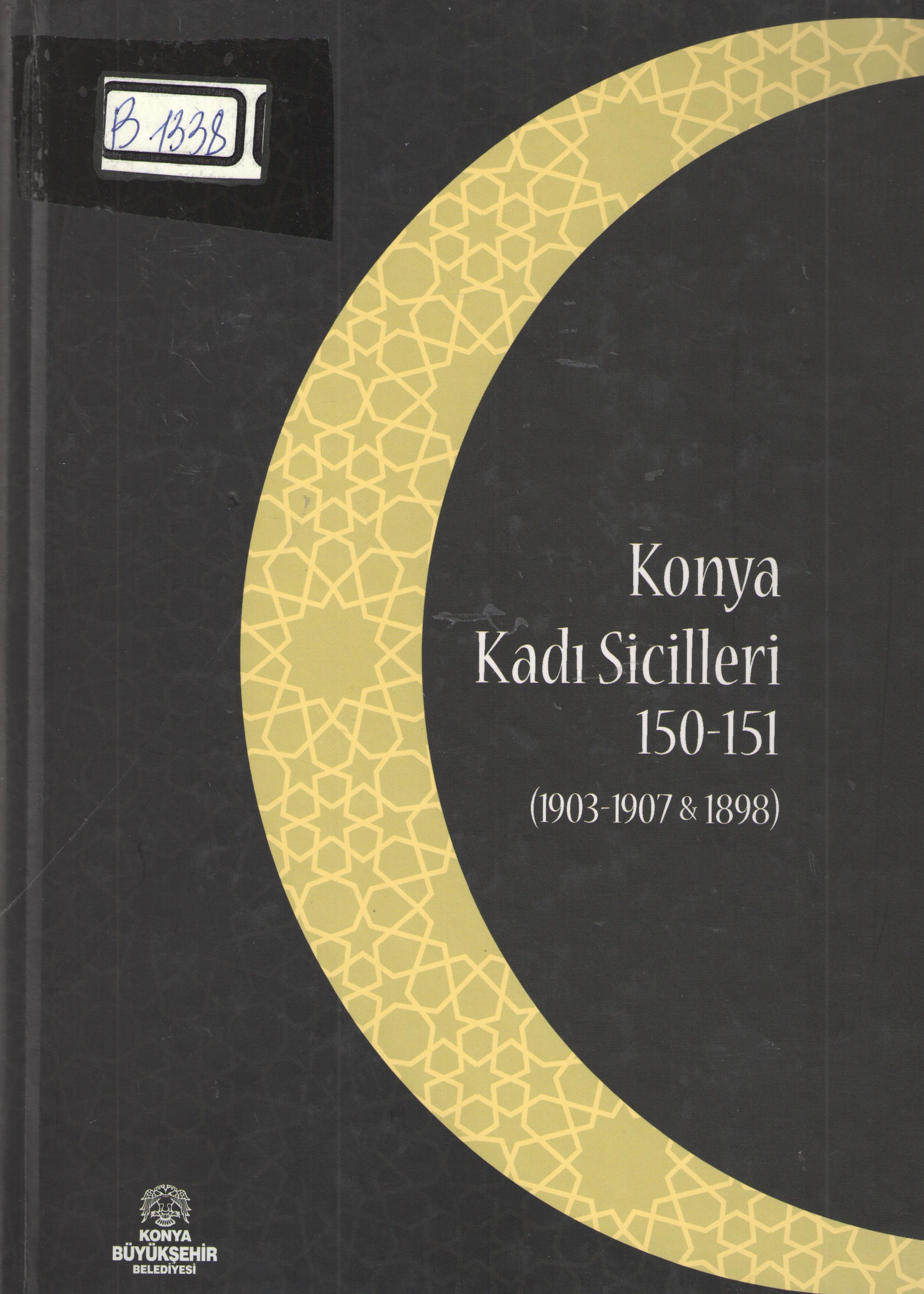 Konya Kadı Sicili (1903-1907/1898) 150-151
