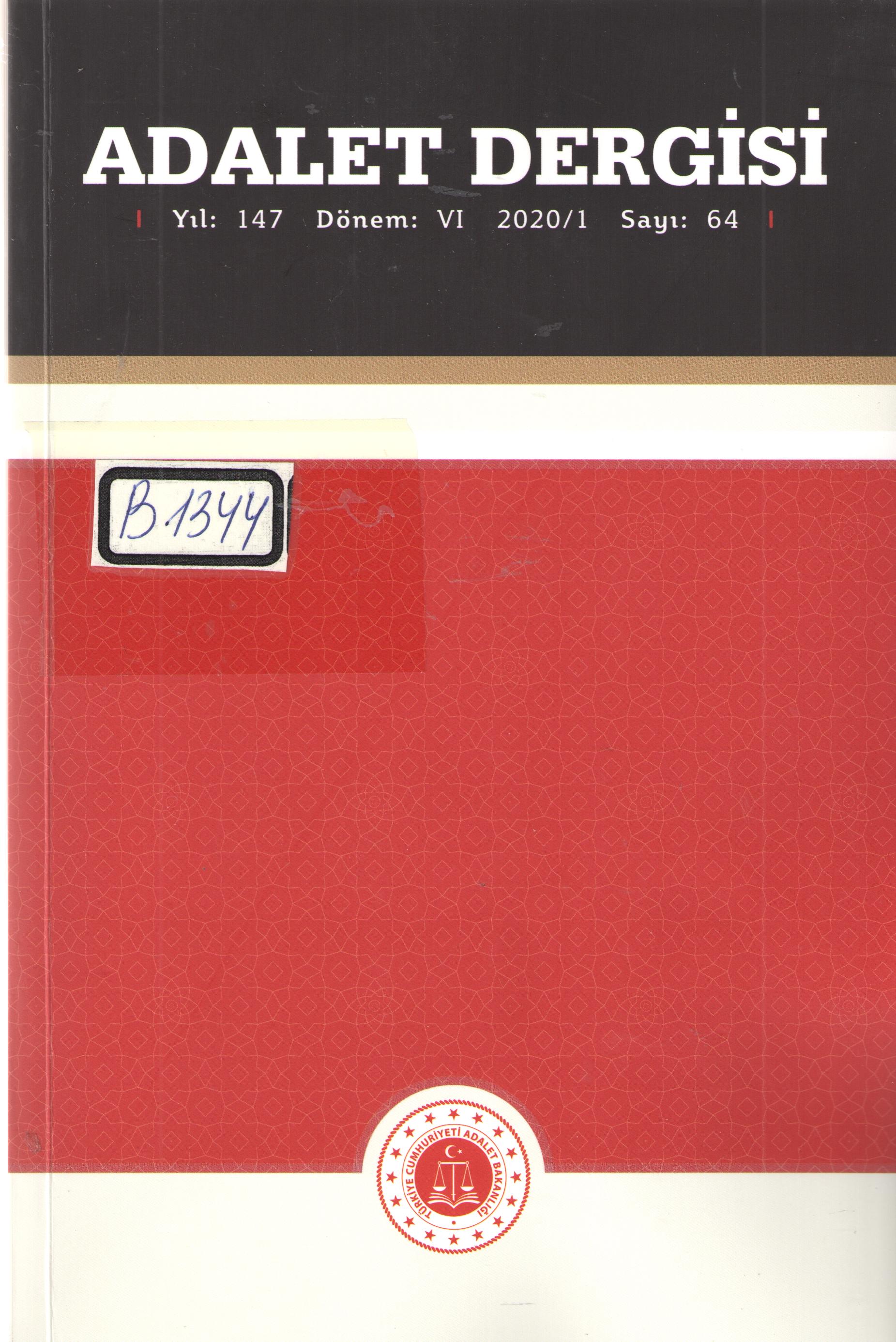 Adalet Dergisi 64
