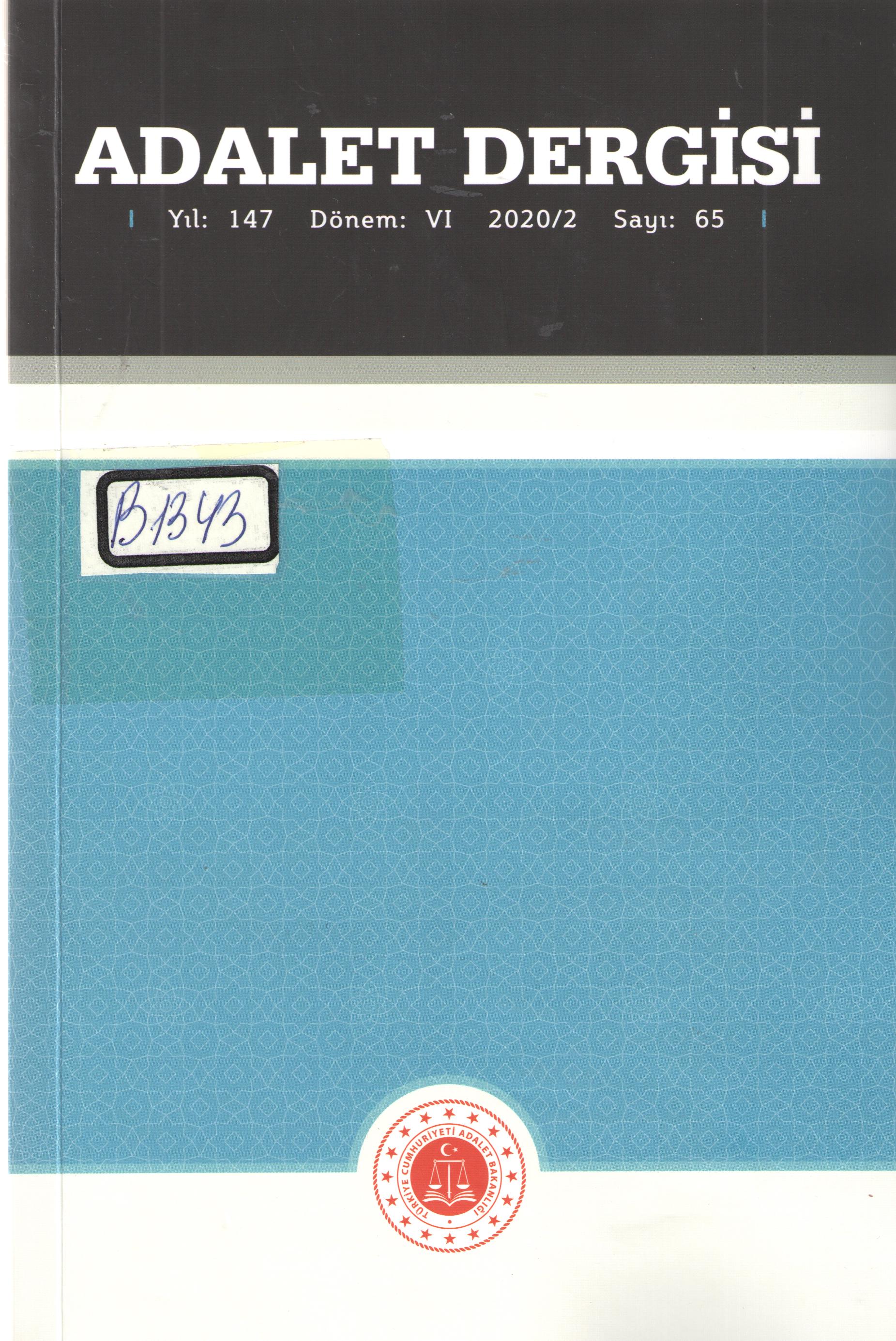 Adalet Dergisi 65