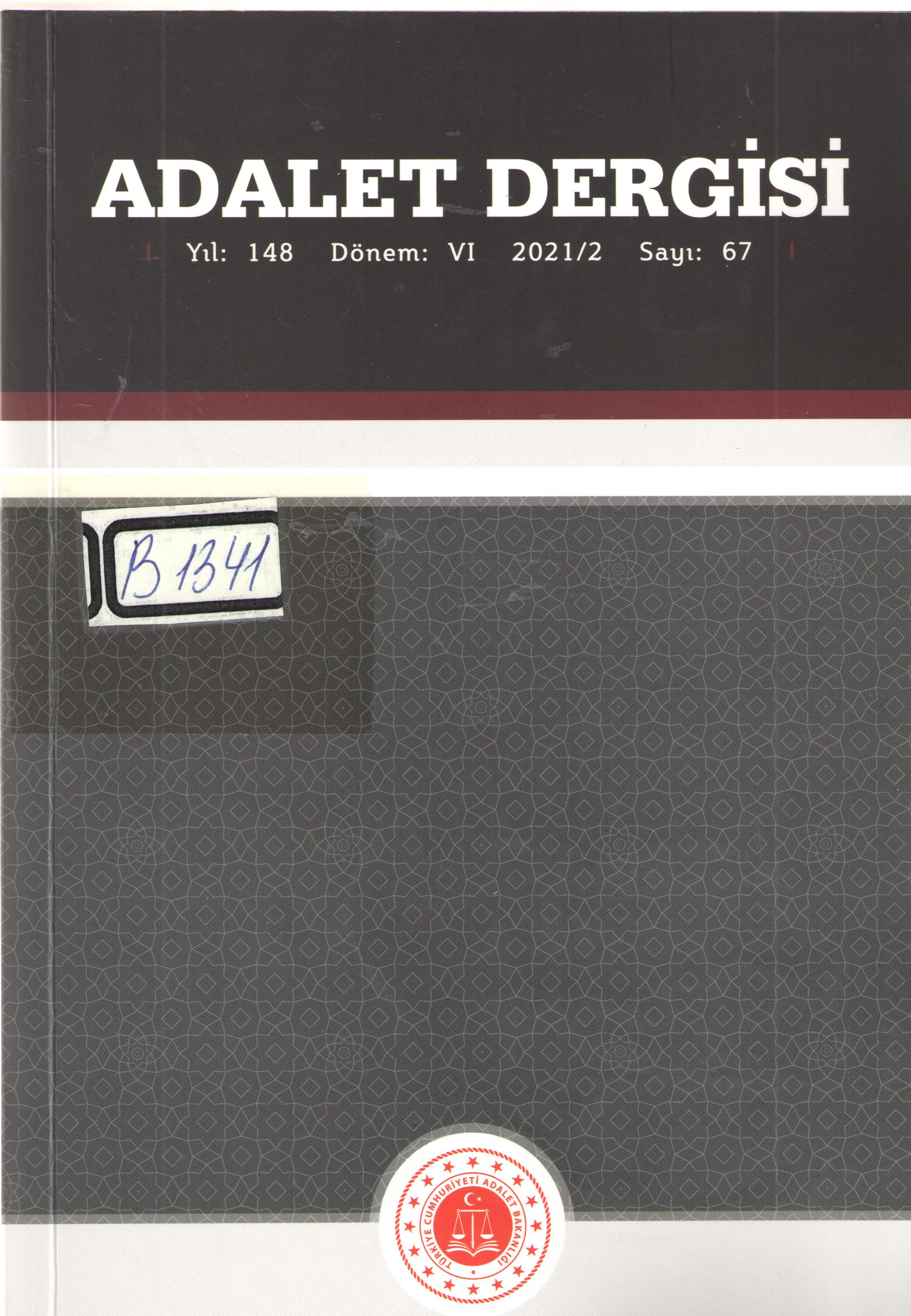 Adalet Dergisi 67