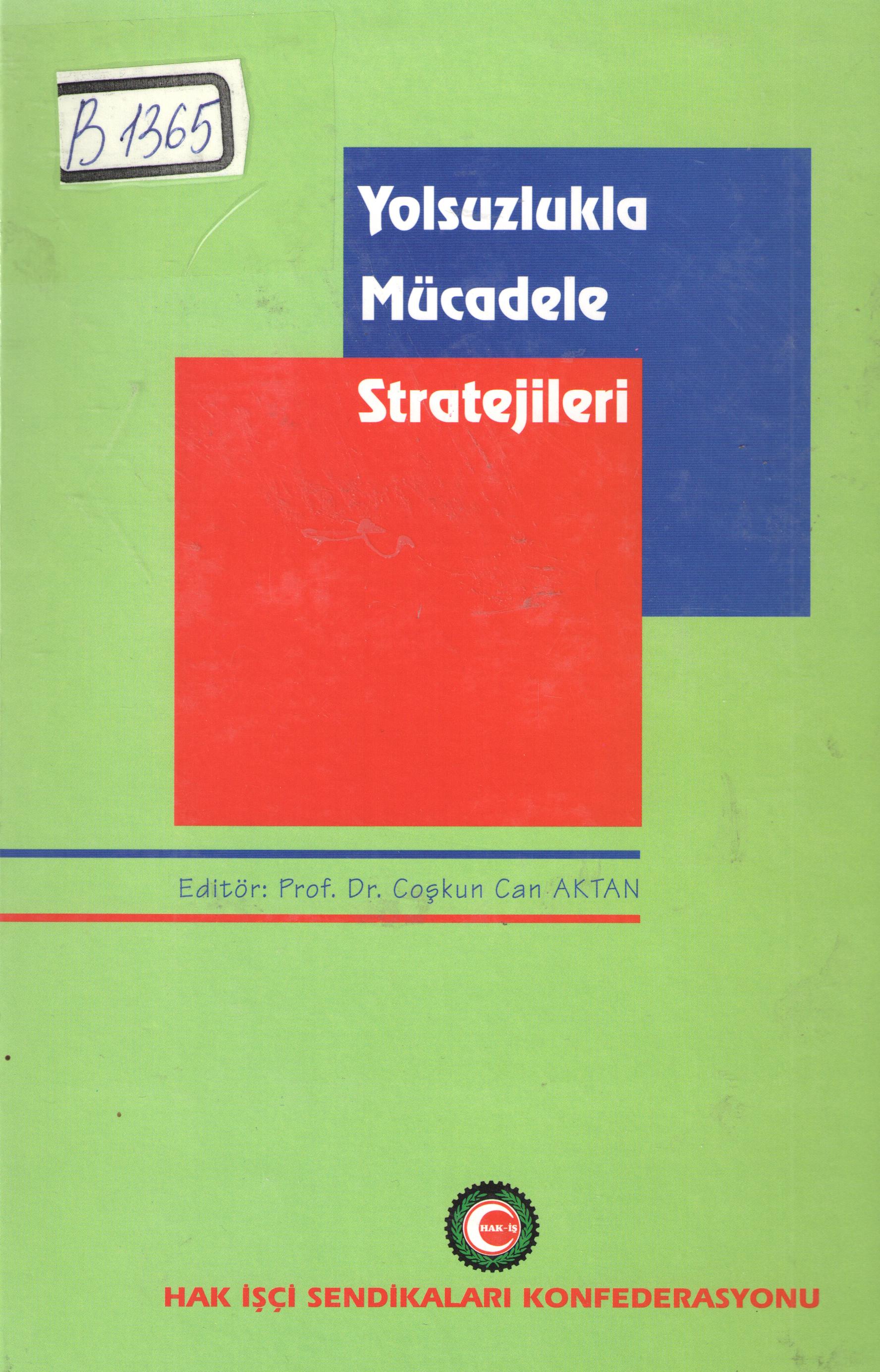 Yolsuzlukla Mücadele Stratejileri