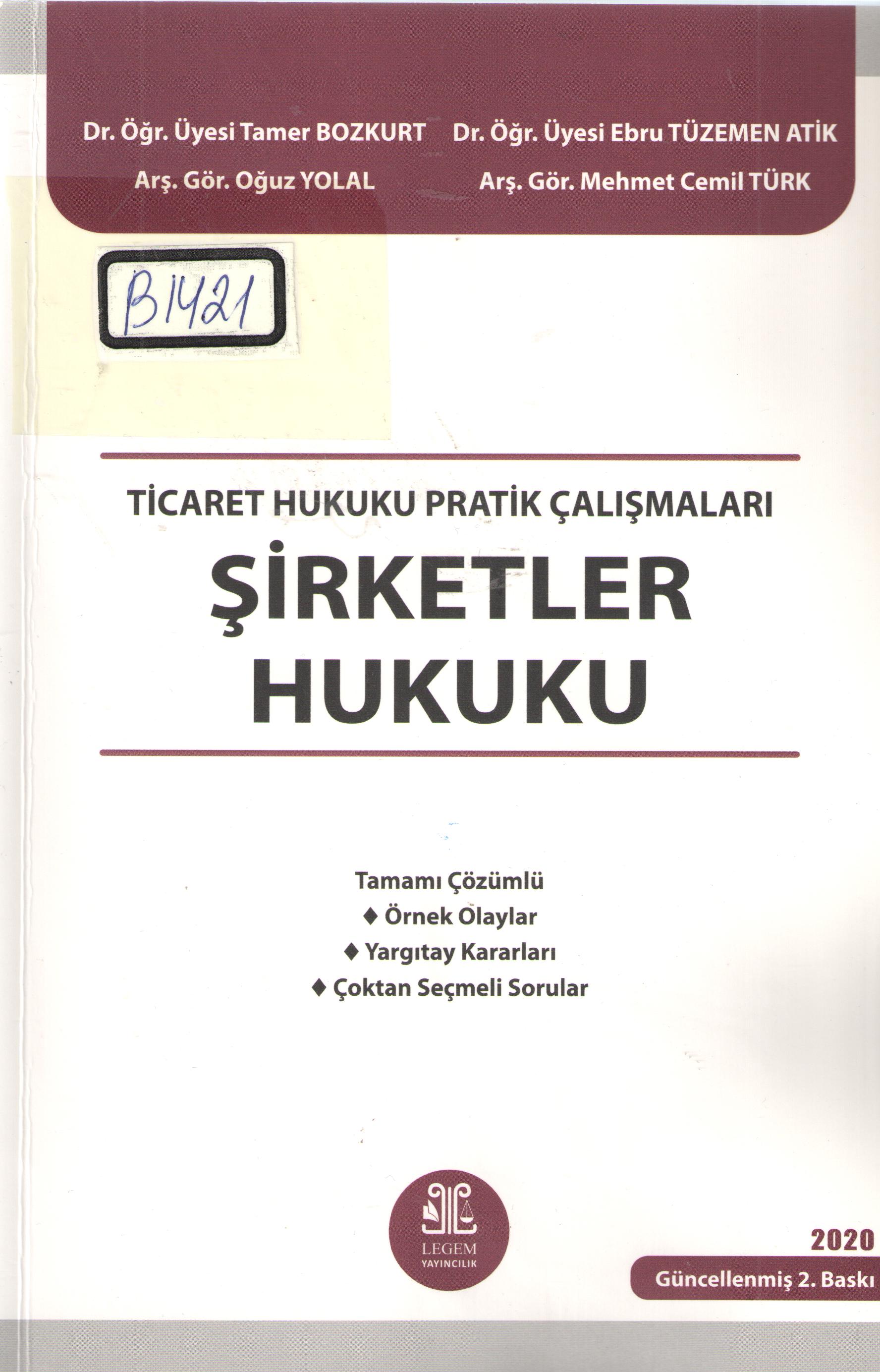 Şirketler Hukuku