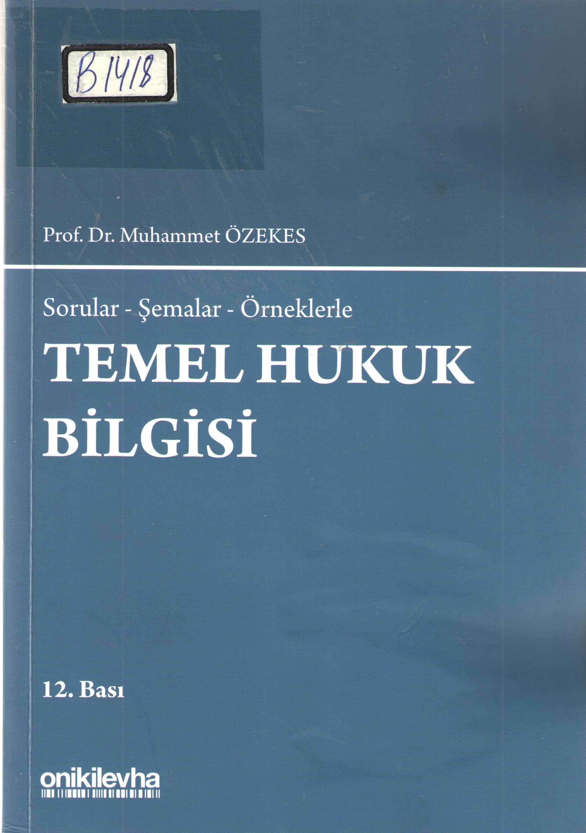 Temel Hukuk Bilgisi