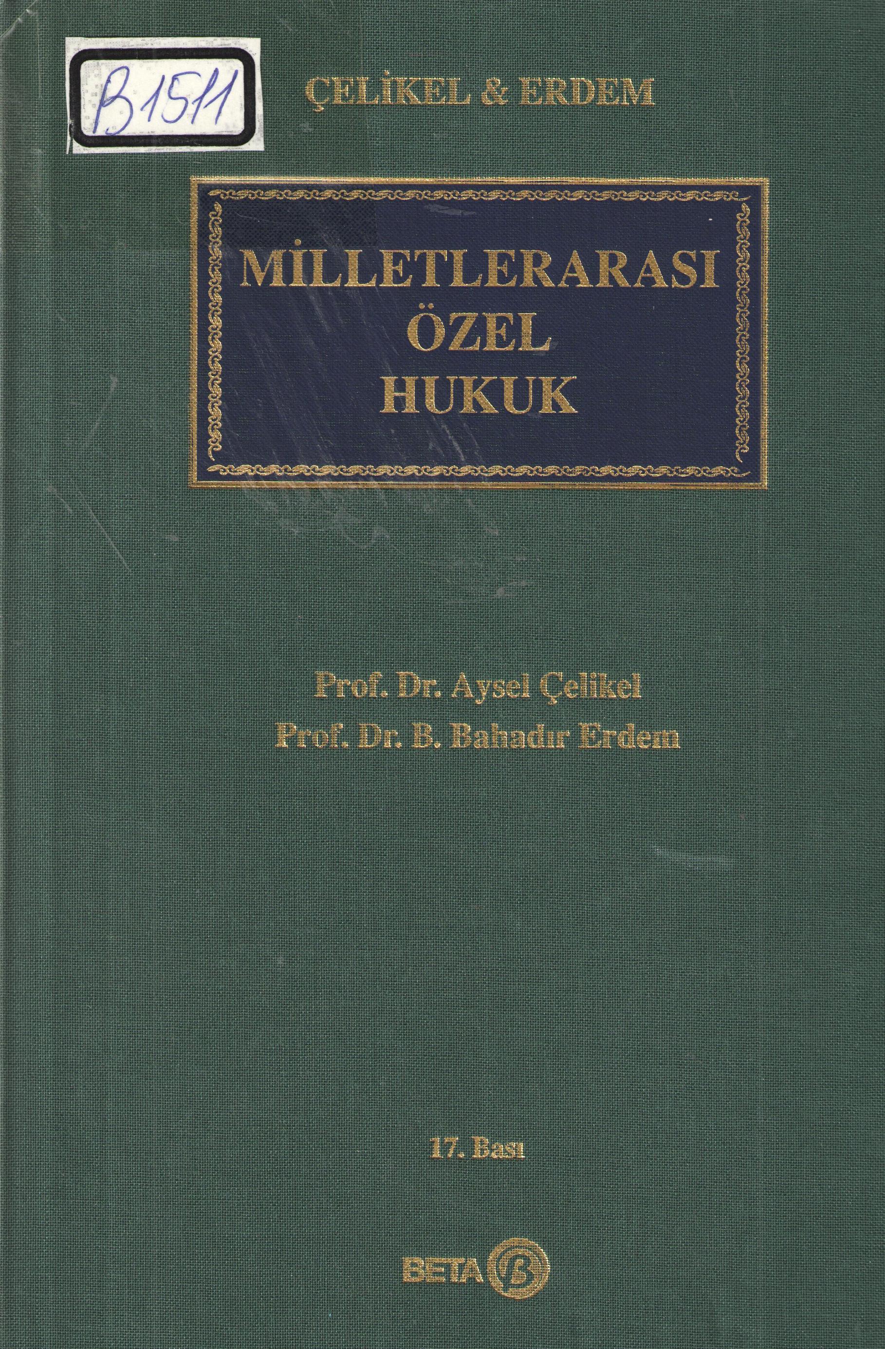 Milletlerarası Özel Hukuk