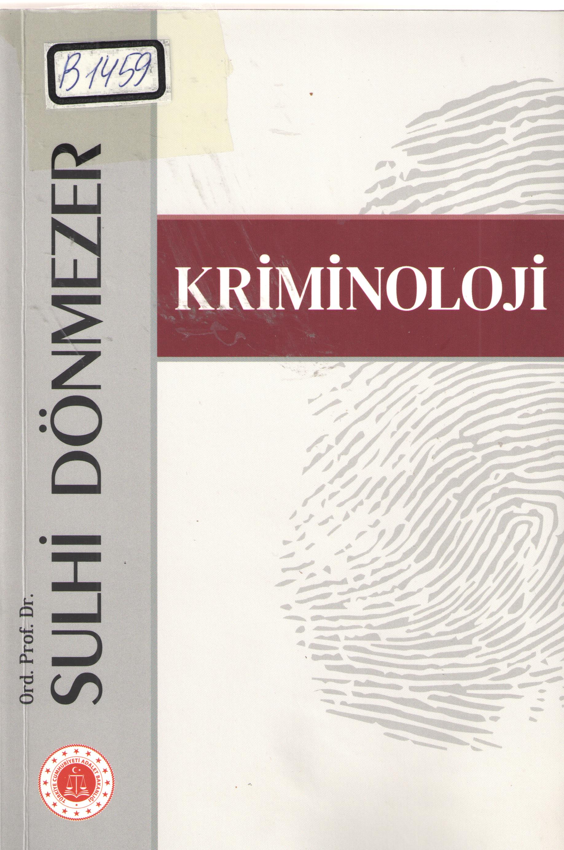 Kriminoloji