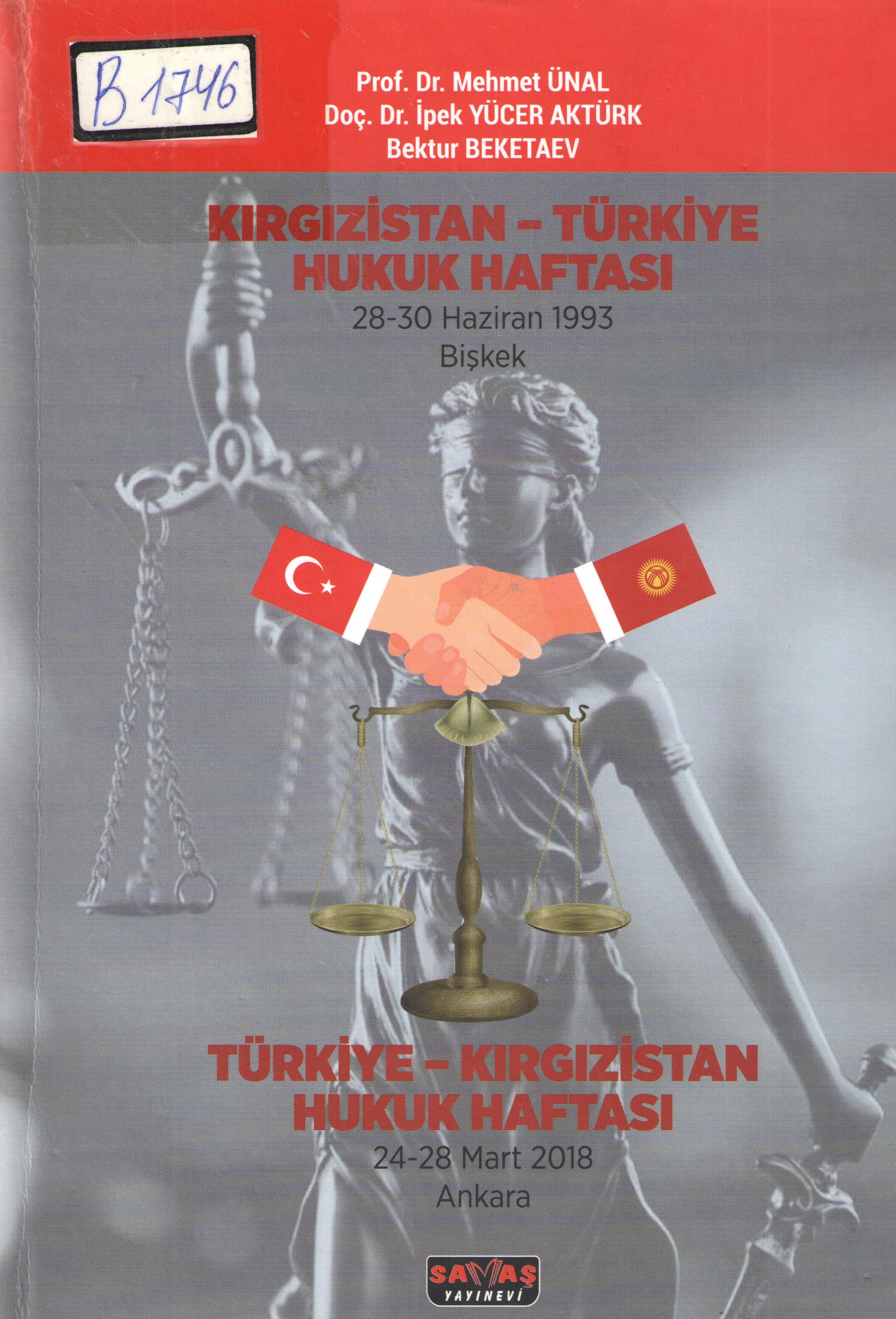Kızgızistan - Türkiye Hukuk Haftası