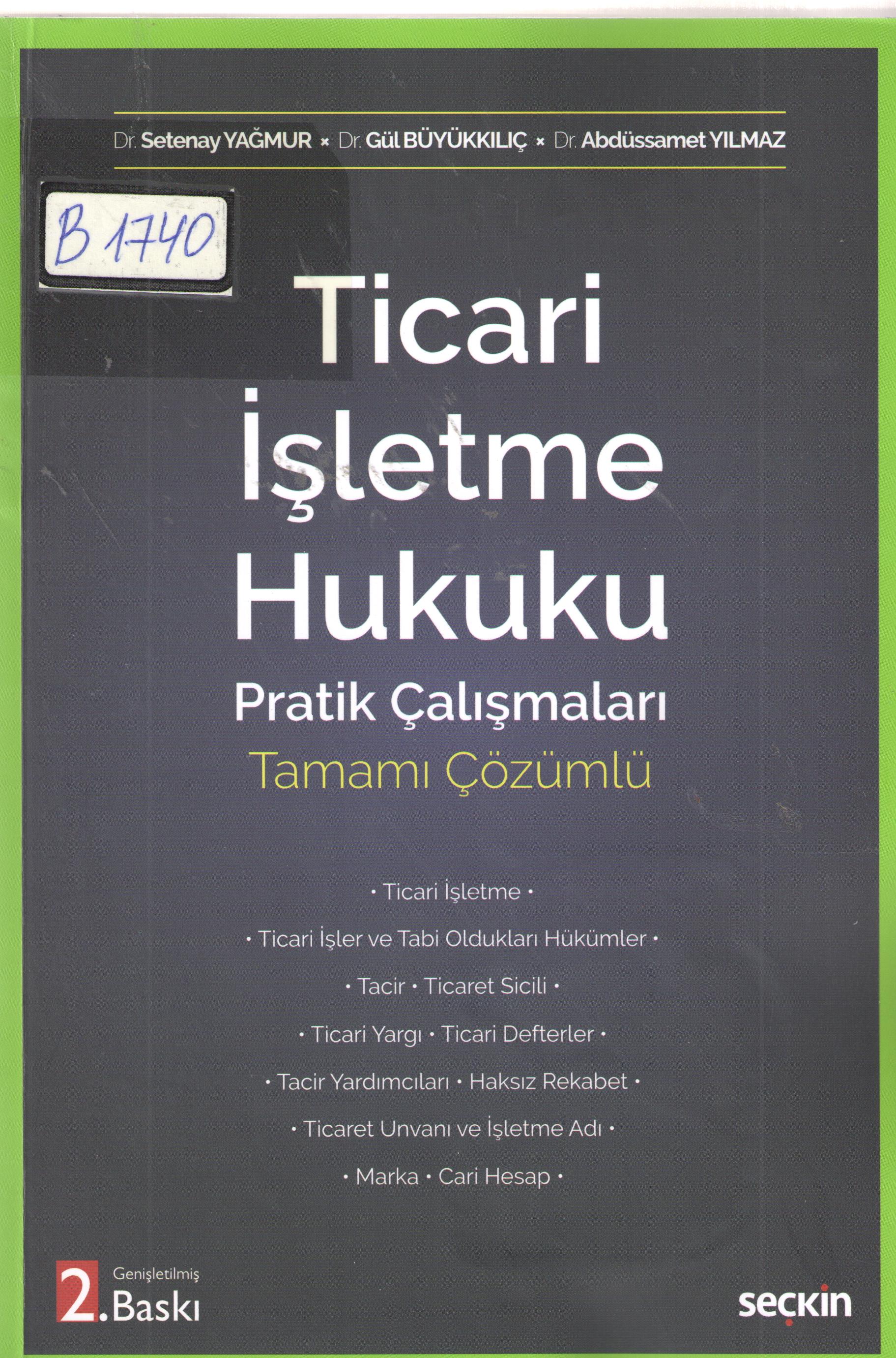 Ticari İşletme Hukuku