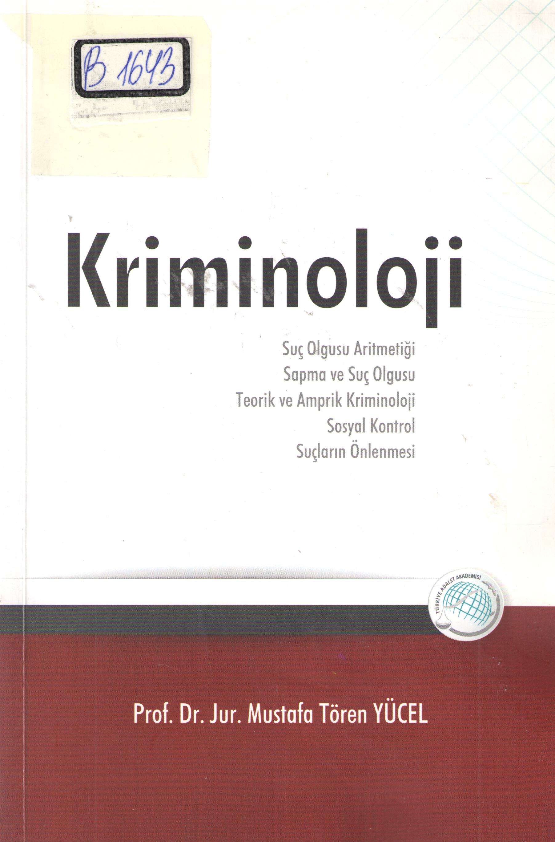 Kriminoloji
