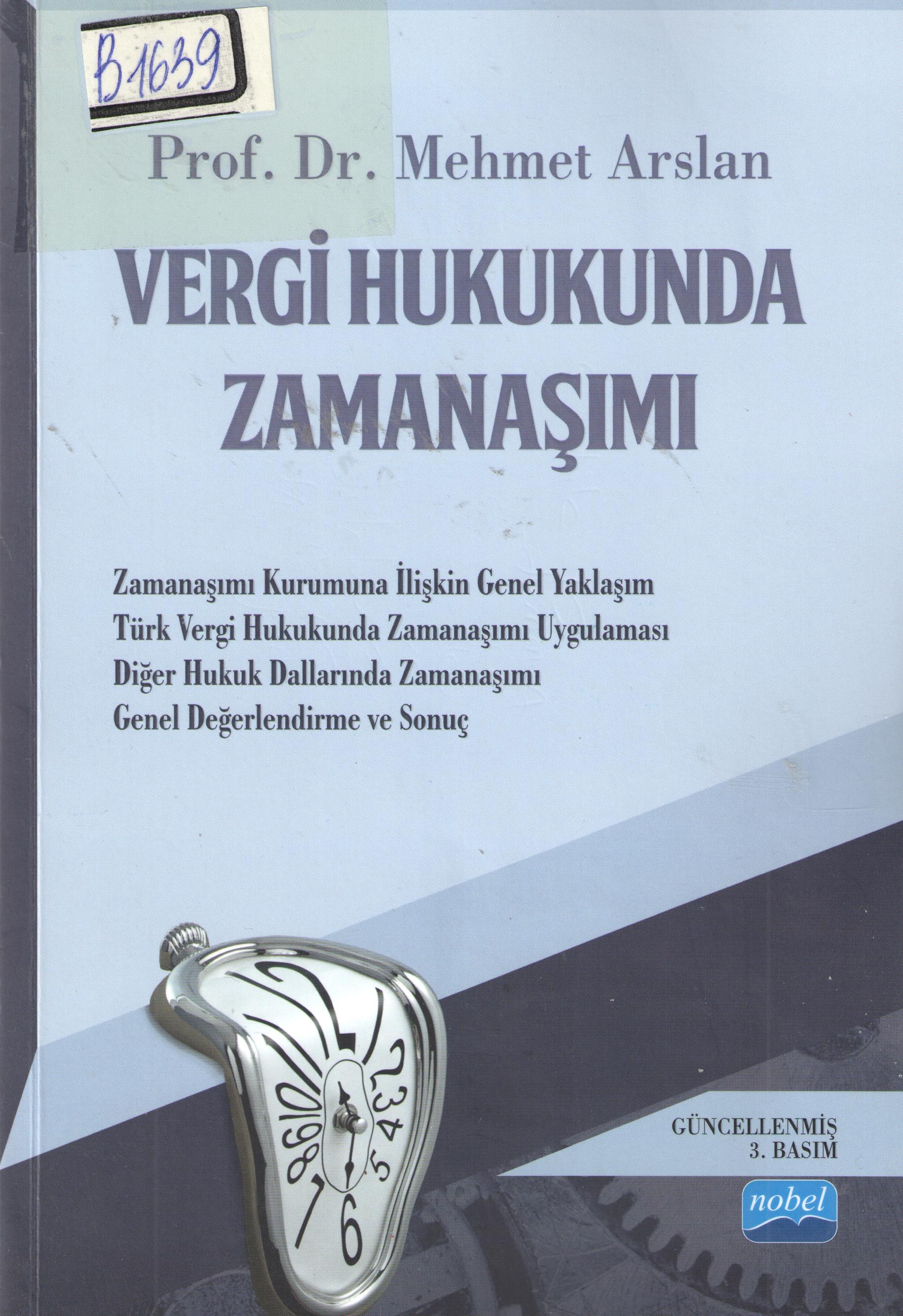 Vergi Hukukunda Zmanaşımı