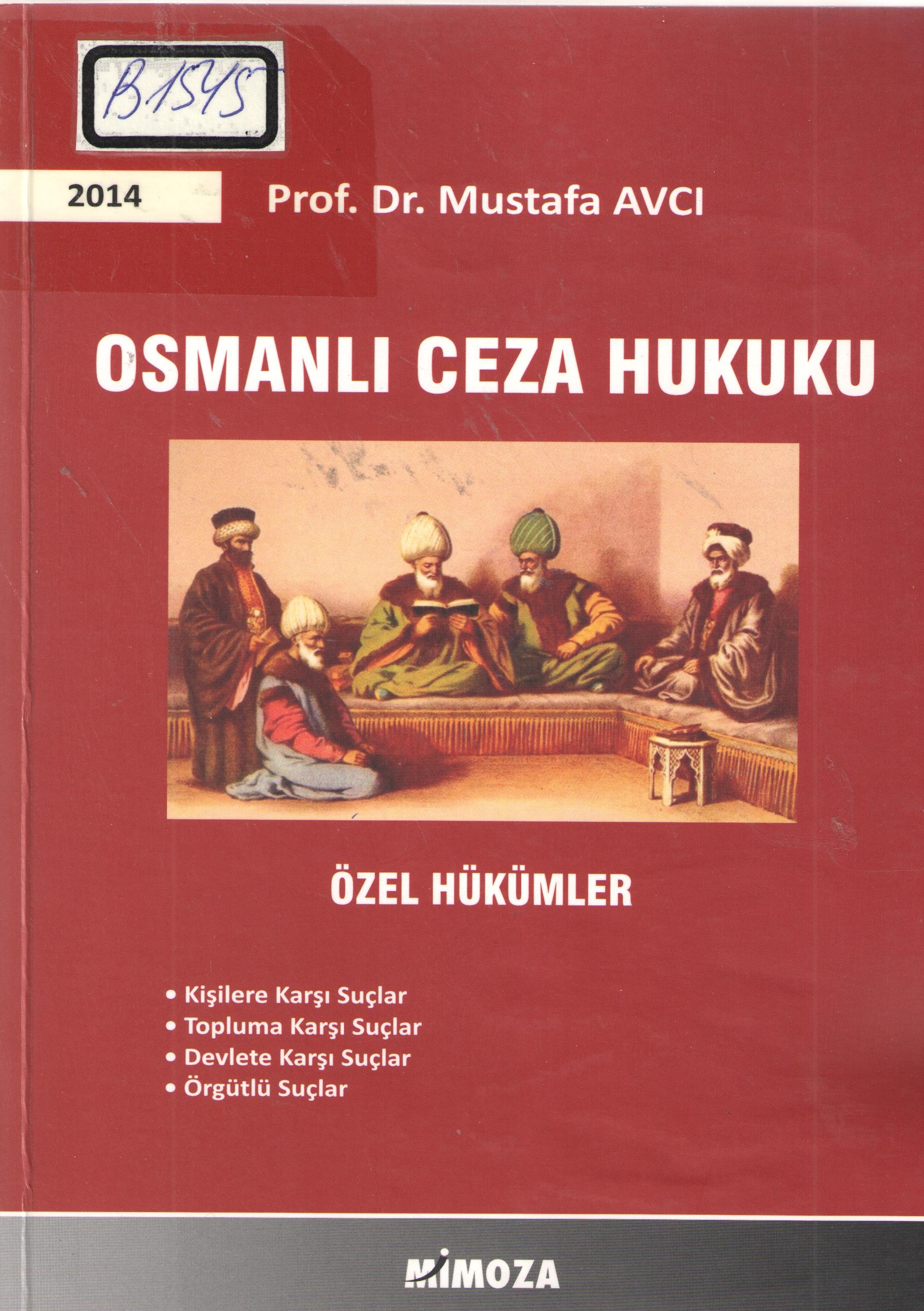 Osmanlı Ceza Hukuku