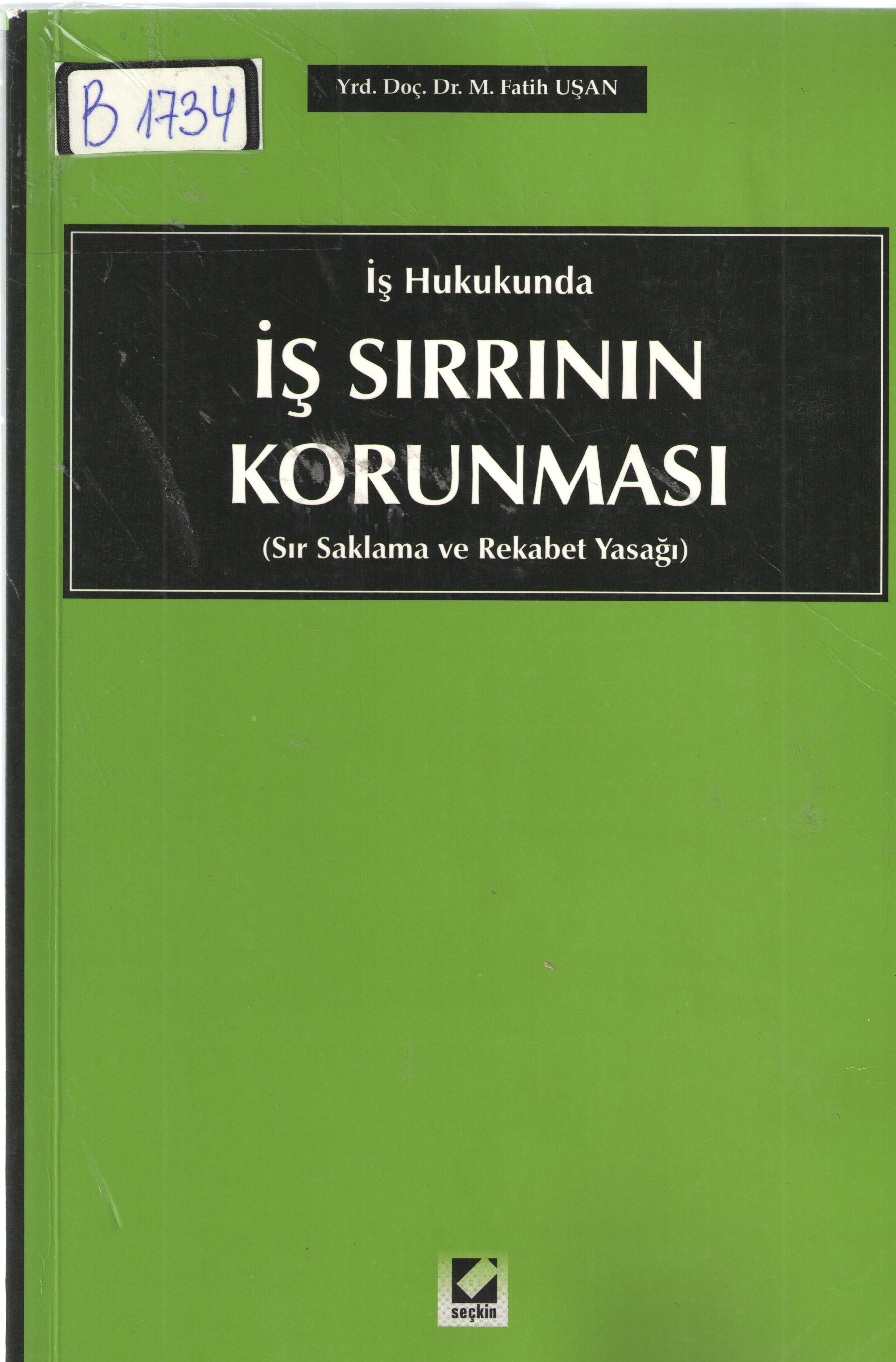 İş Sırrının Korunması