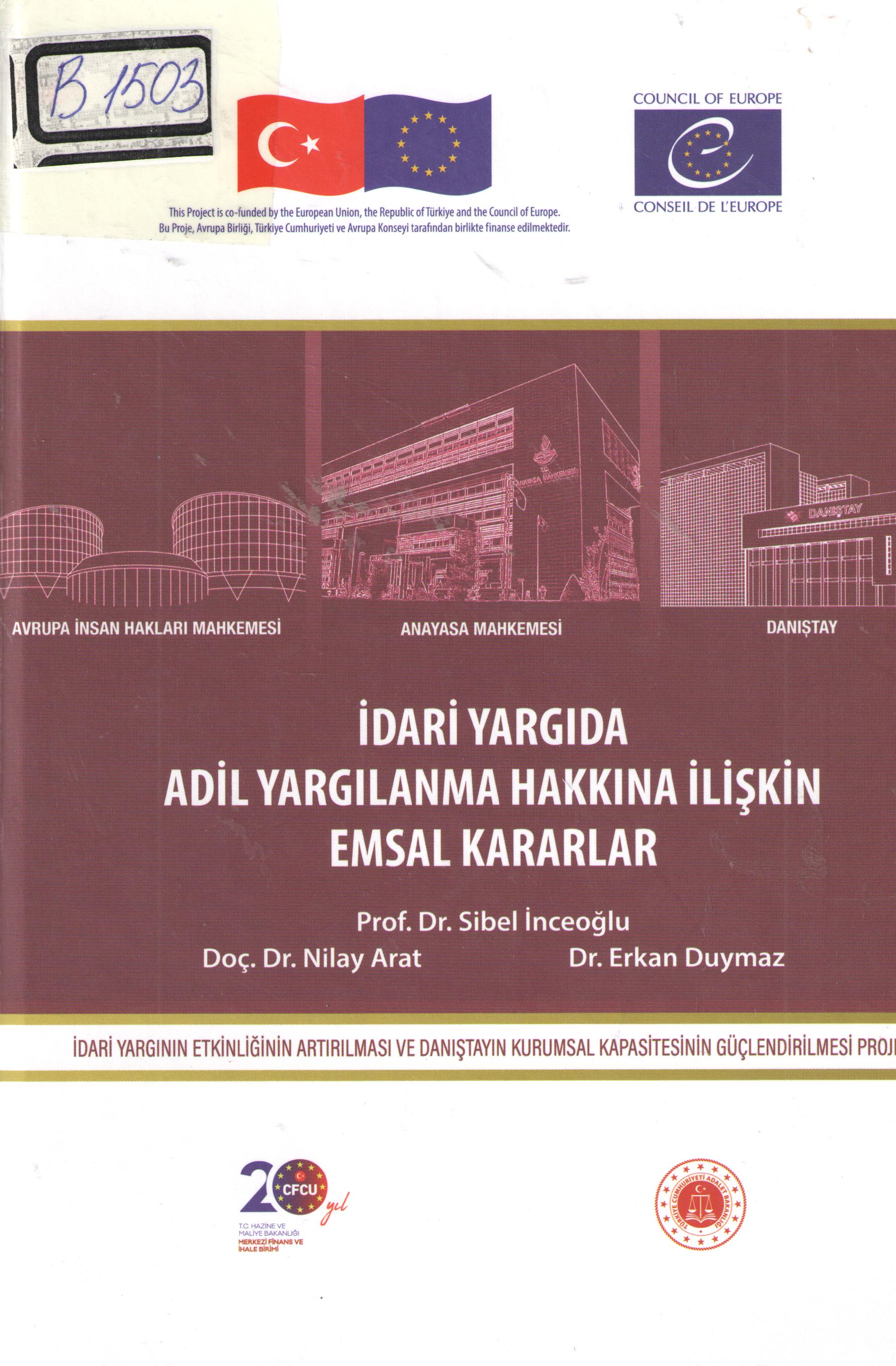 İdari Yargıda adil yargilanma hakkina iliskin Emsal Kararlar