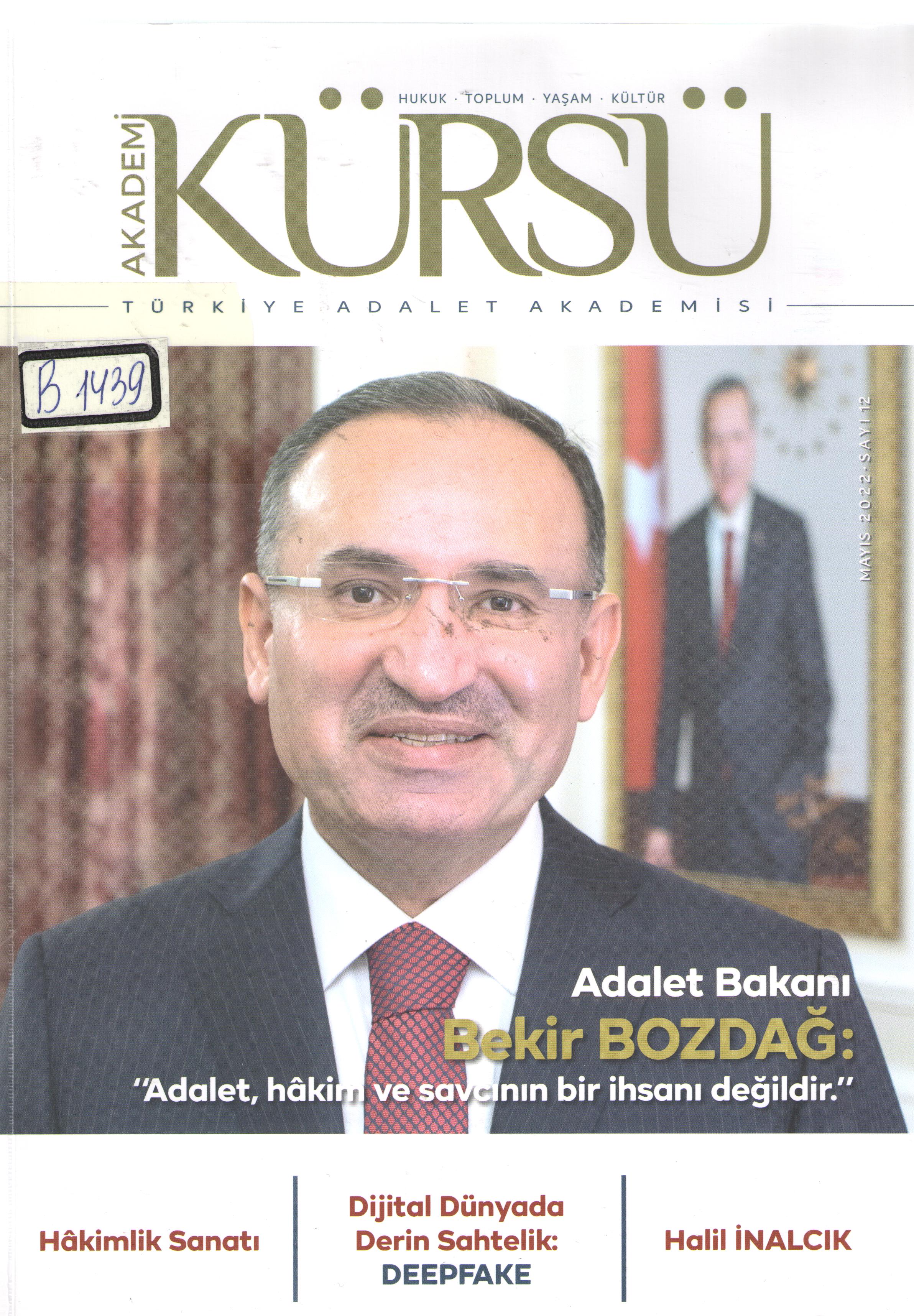 KURSU Turkiye Adalet Akademisi Adina Yayin sahibi