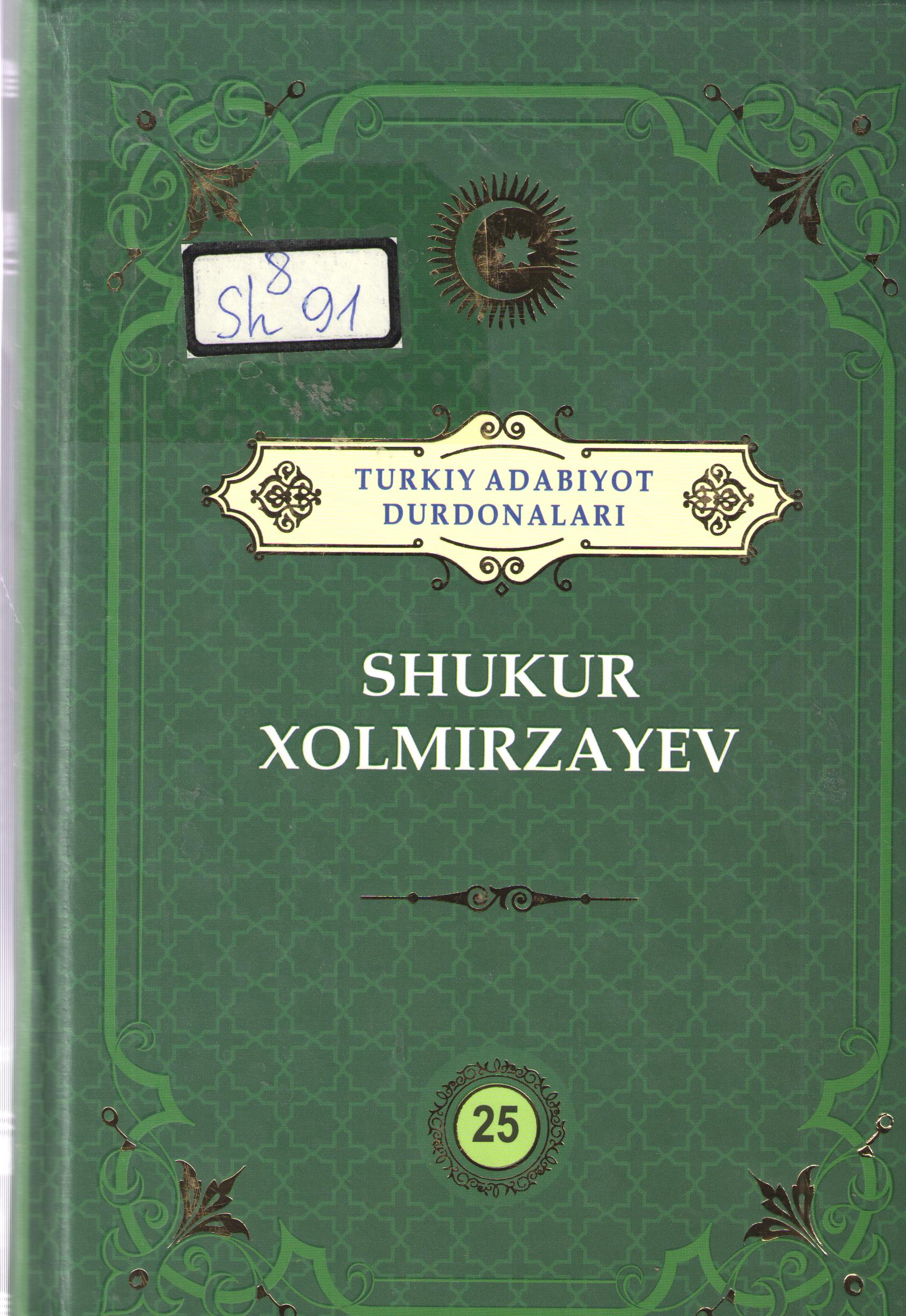 Shukur Xolmirzayev