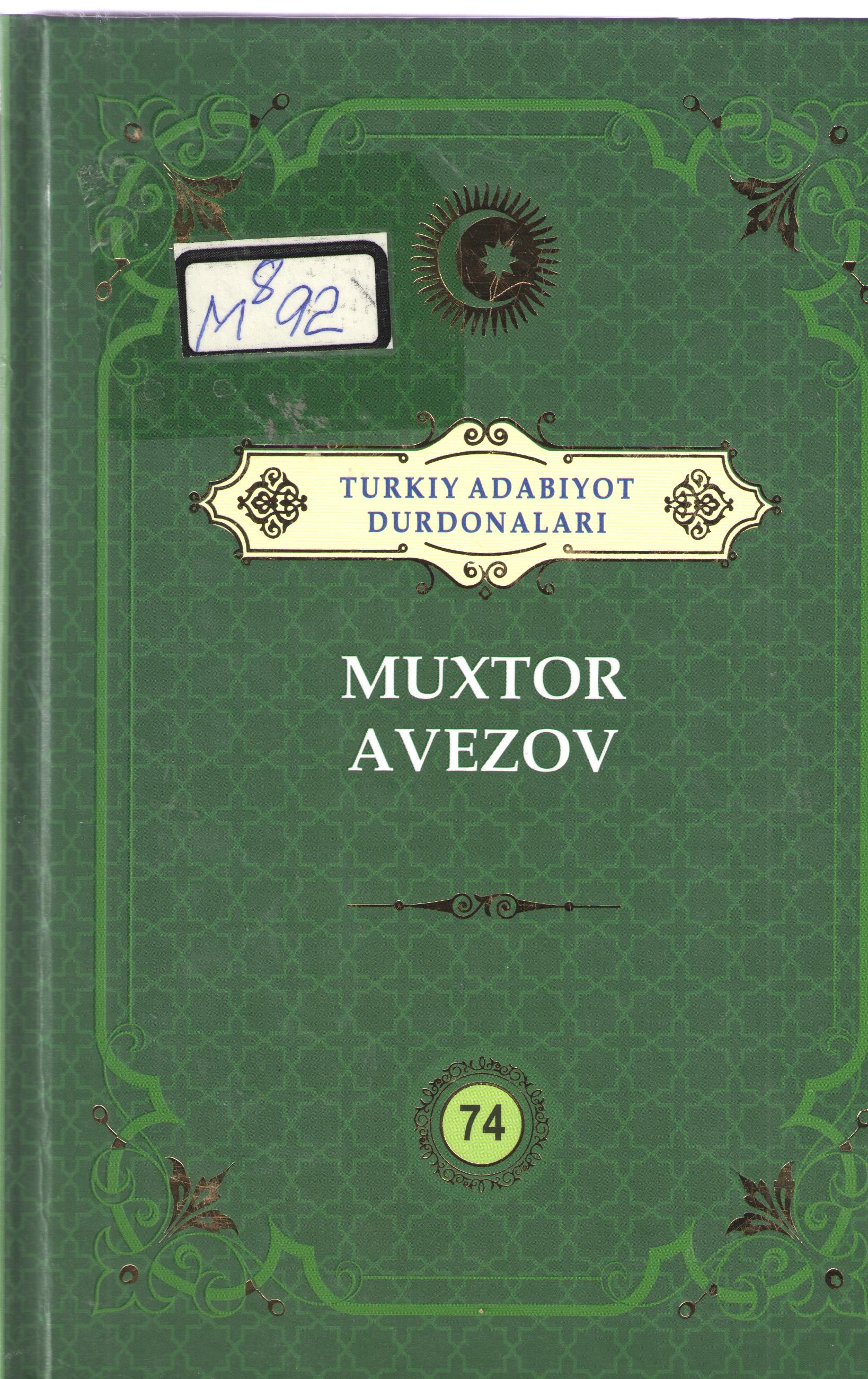 Muxtor Avezov