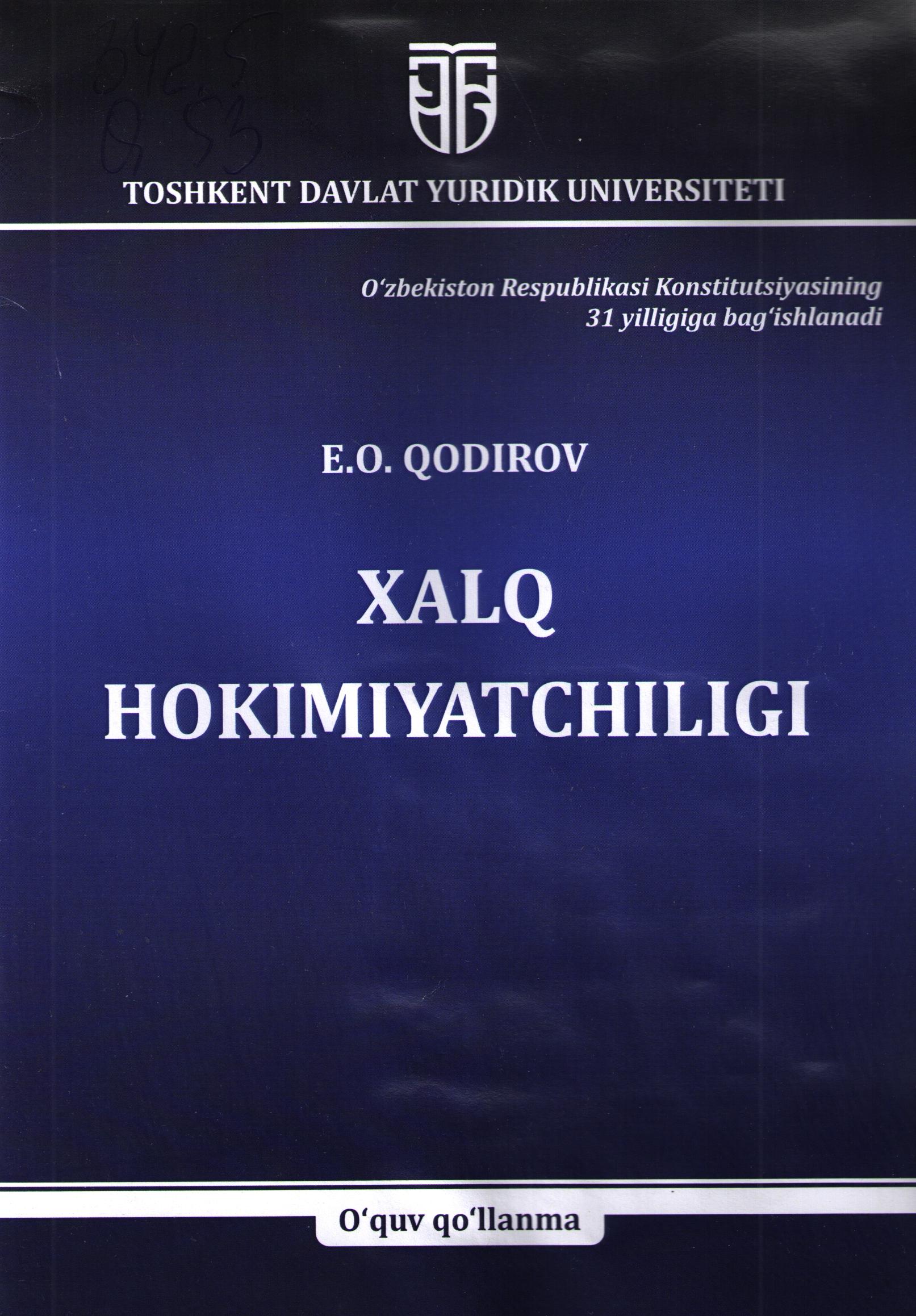 Xalq hokimiyatchiligi