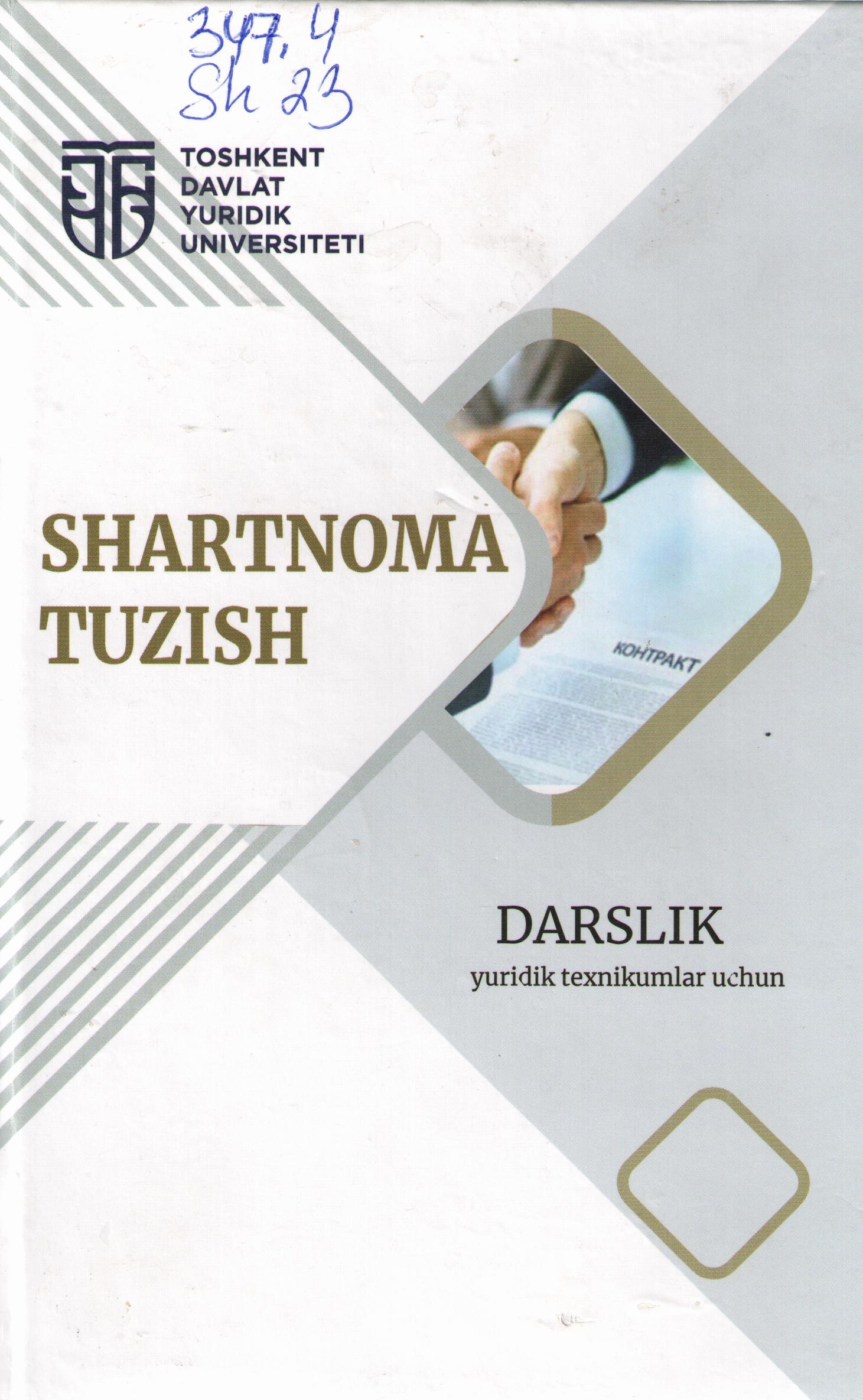 Shartnoma tuzish