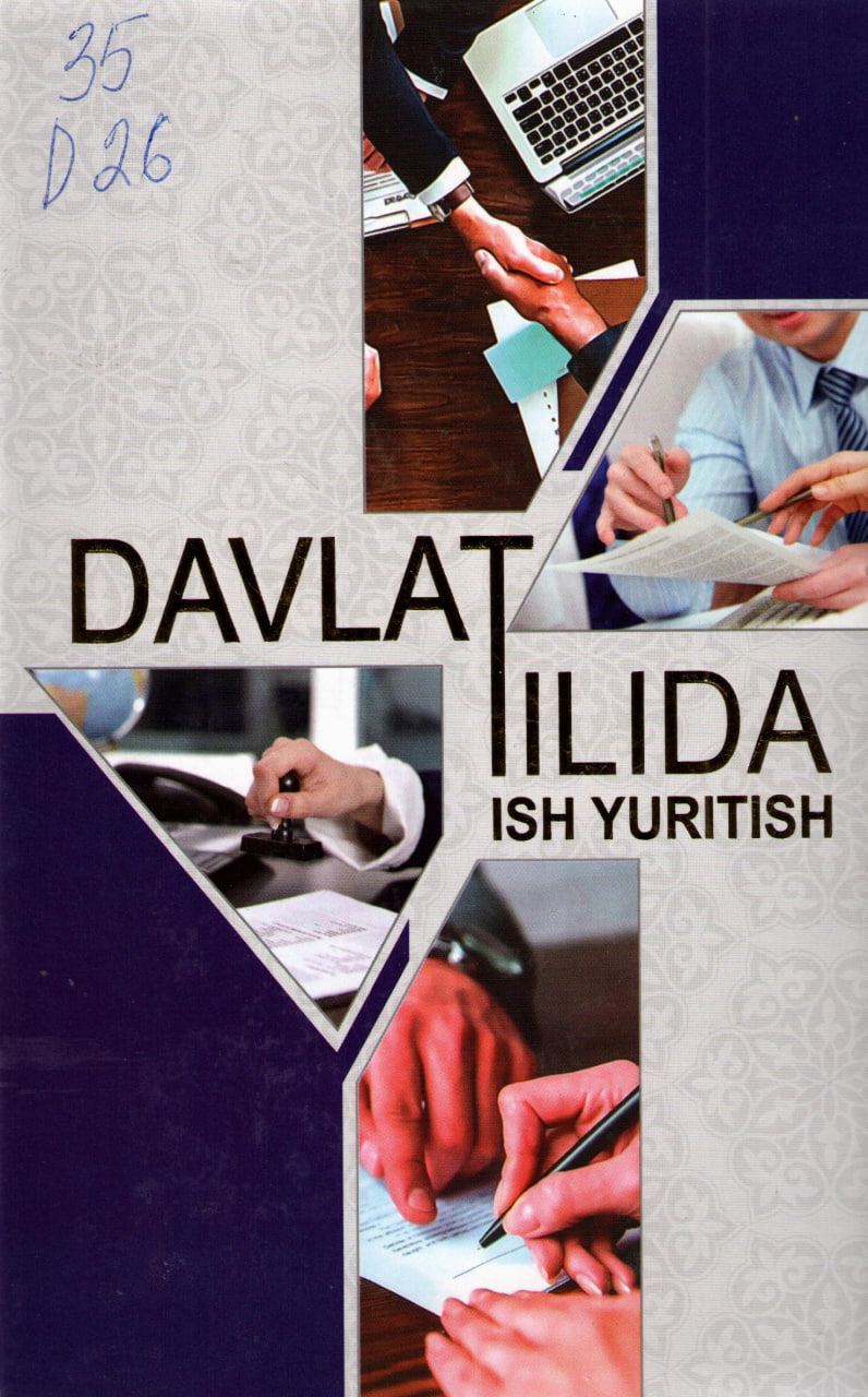 Davlat tilida ish yuritish