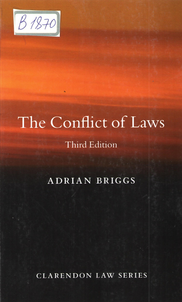 The Conflict of laws