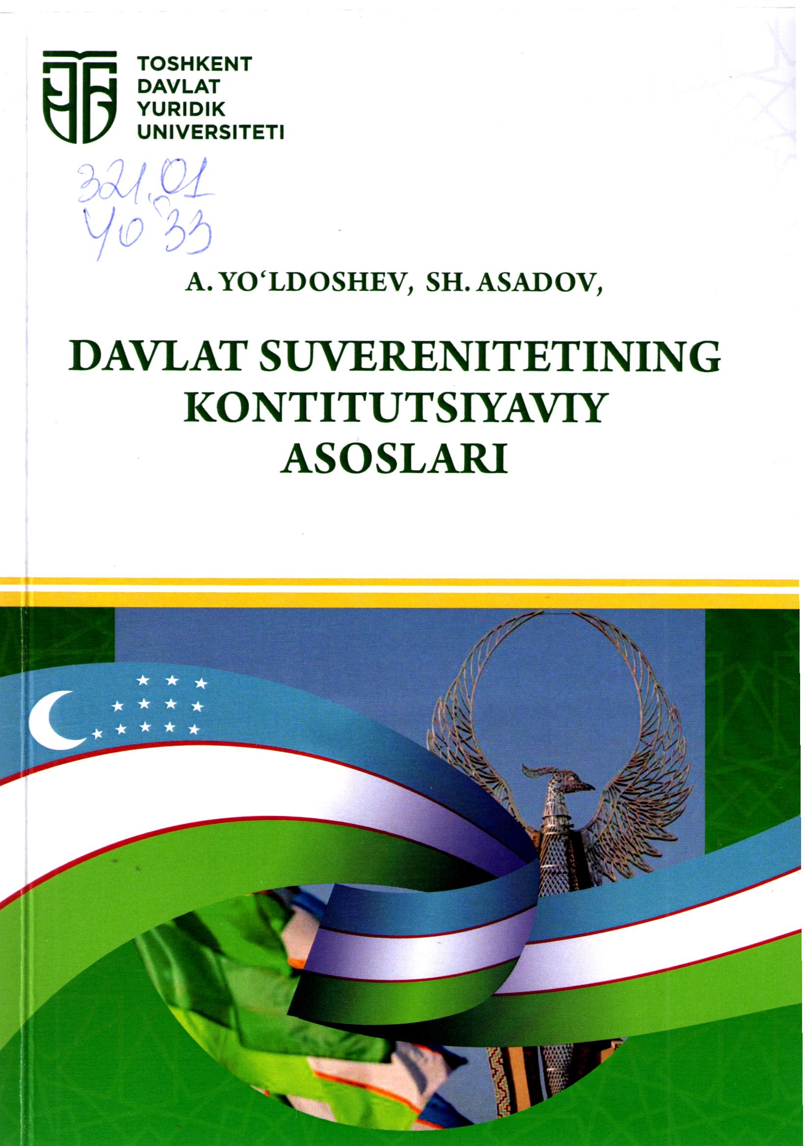 Davlat suverenitetining konstitutsiyaviy asoslari