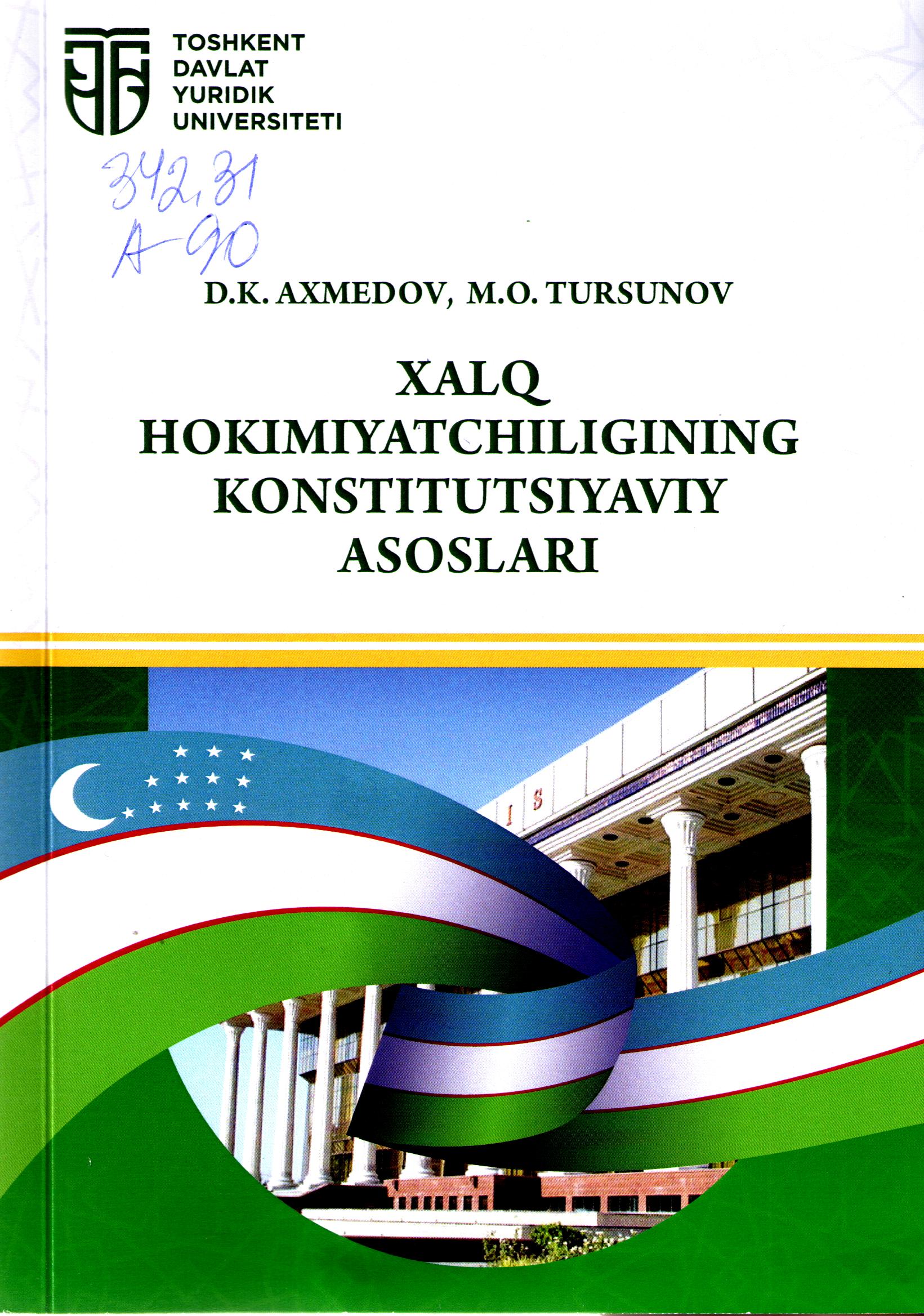 Xalq hokimiyatchiligining konstitutsiyaviy asoslari
