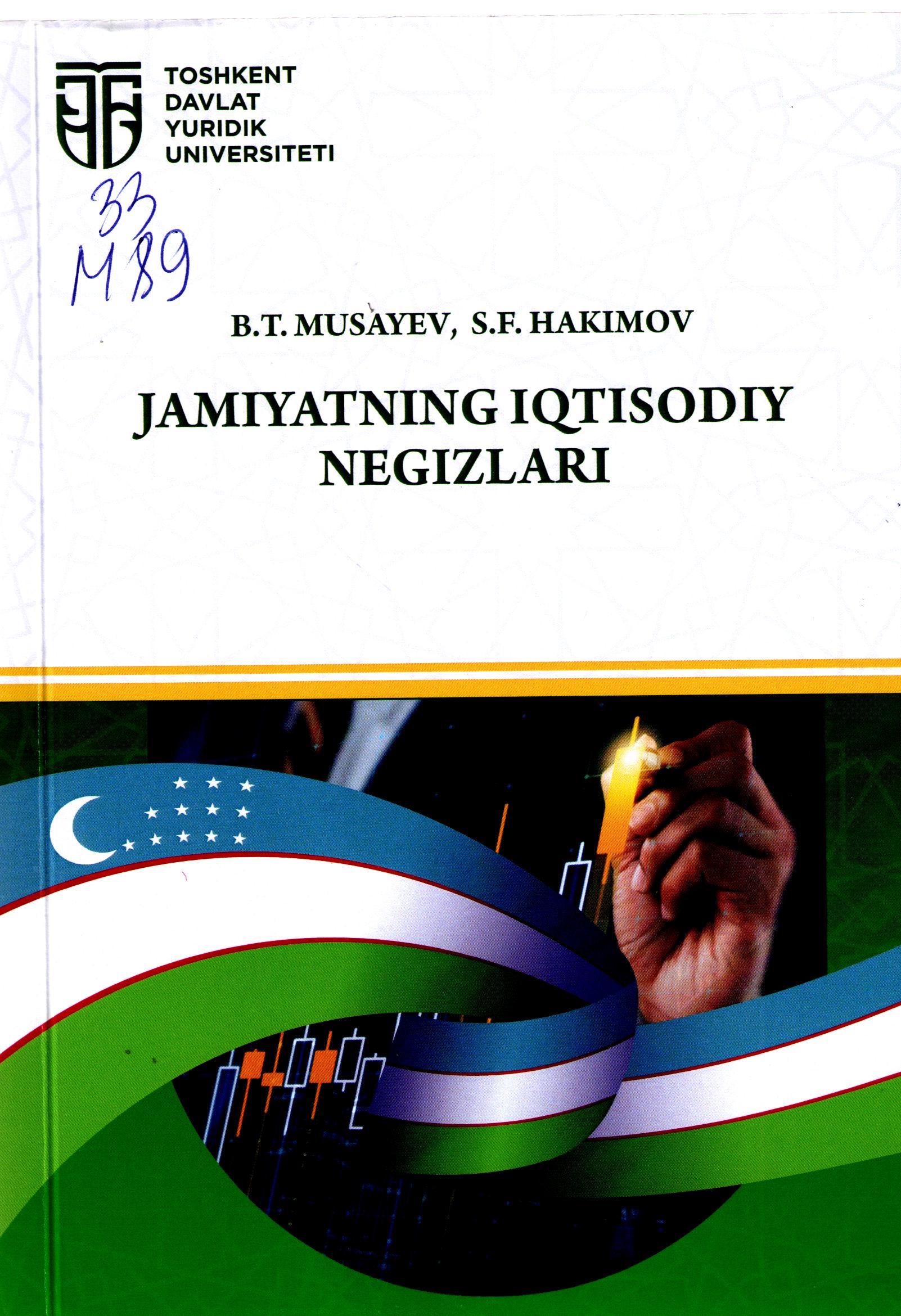 Jamiyatning iqtisodiy negizlari