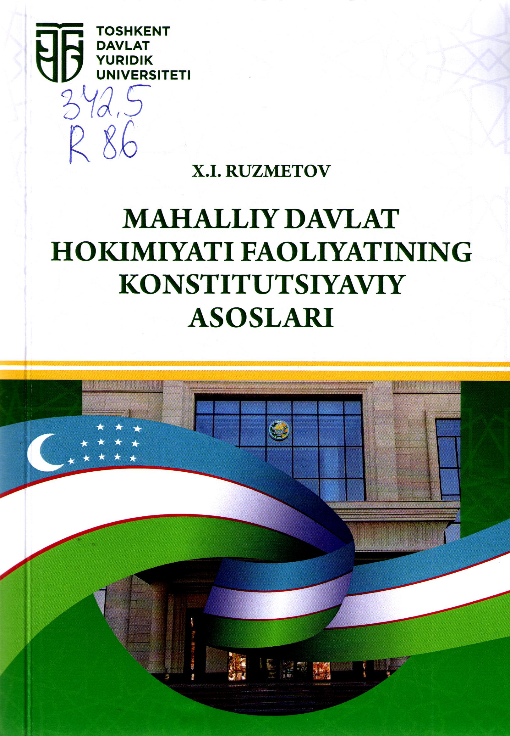 Mahalliy davlat hokimiyatining konstitutsiyaviy asoslari