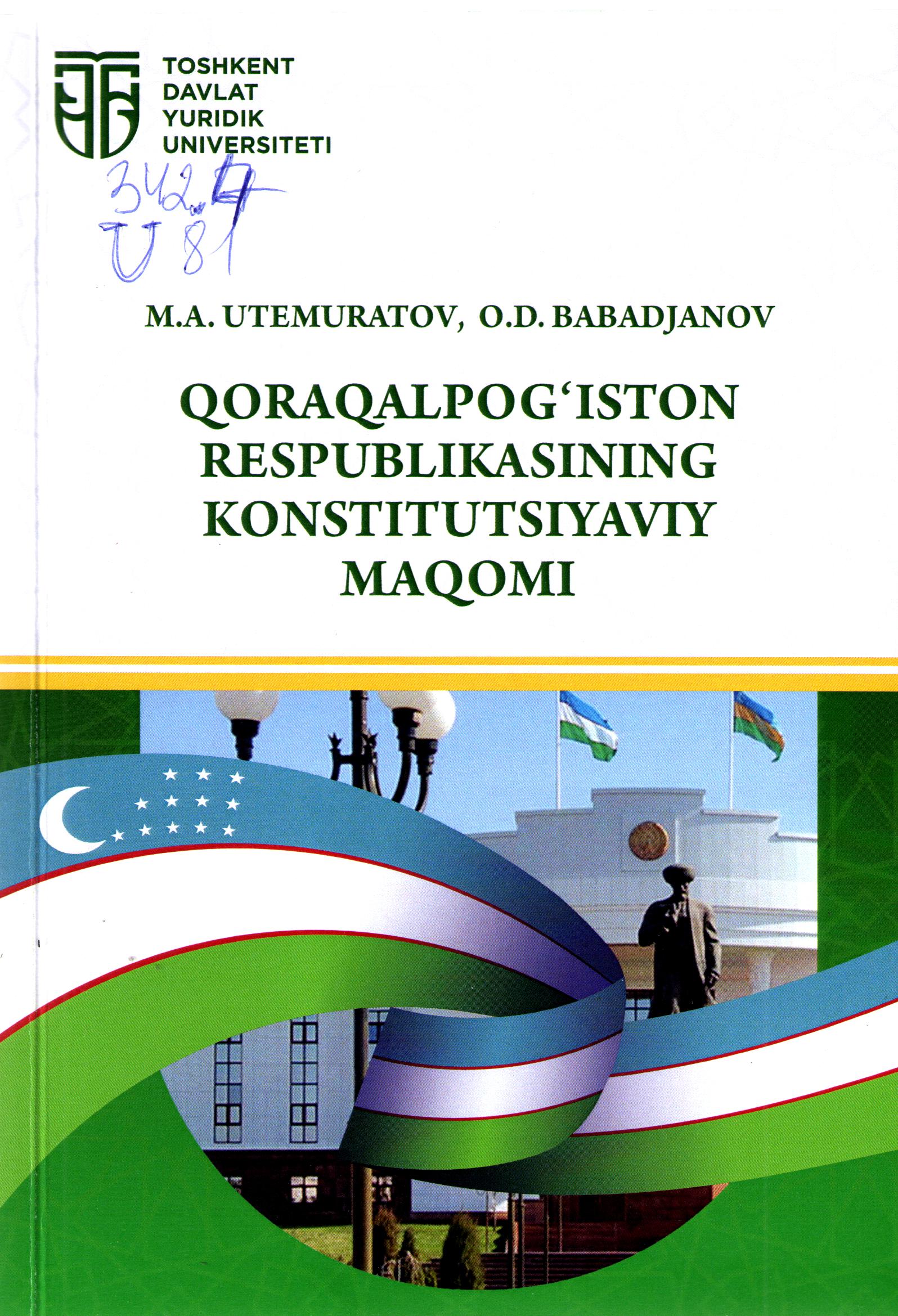 Qoraqalpog'iston Respublikasining konstitutsiyaviy maqomi