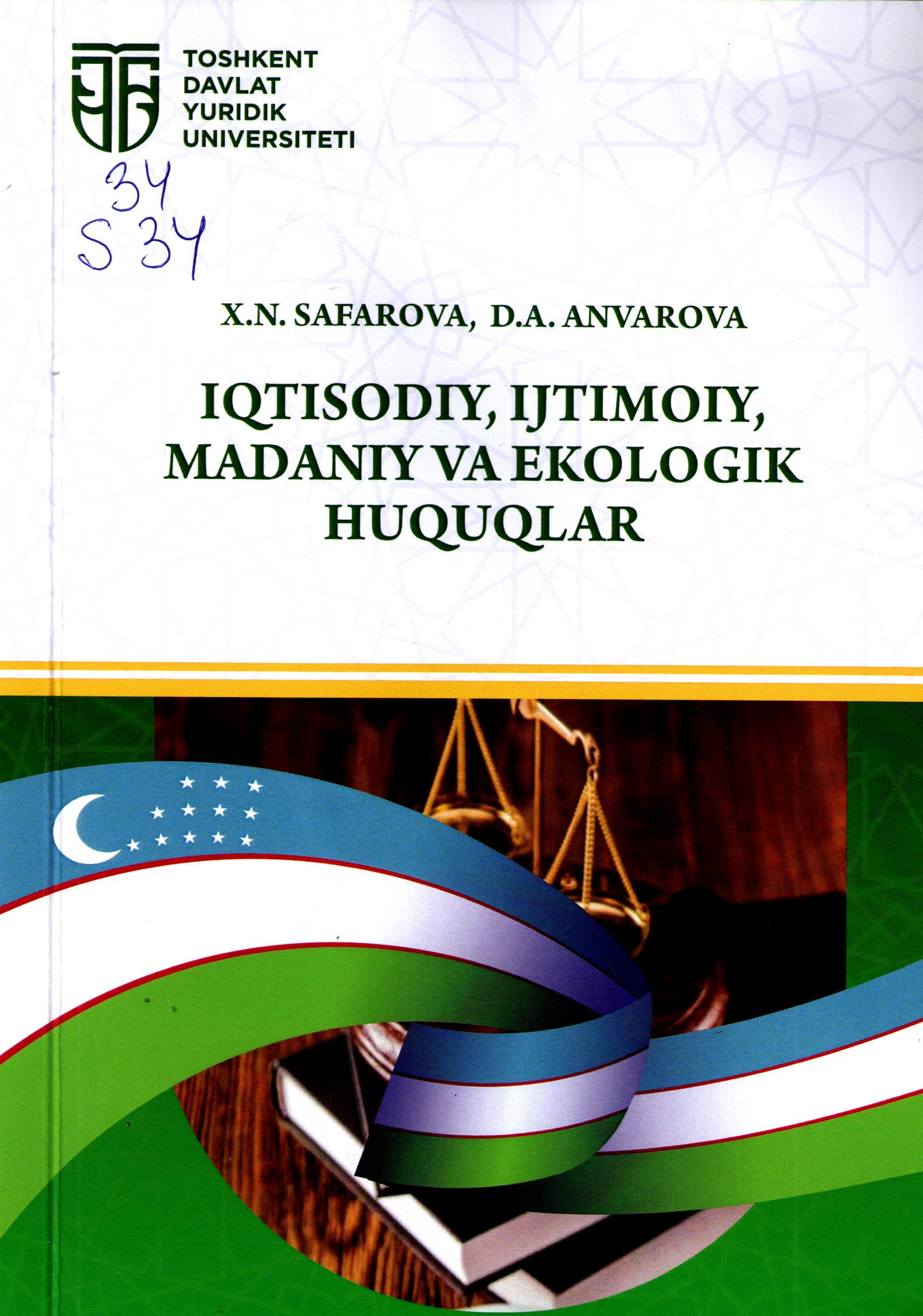 Iqtisodiy, ijtimoiy, madaniy va ekologik huquqlar