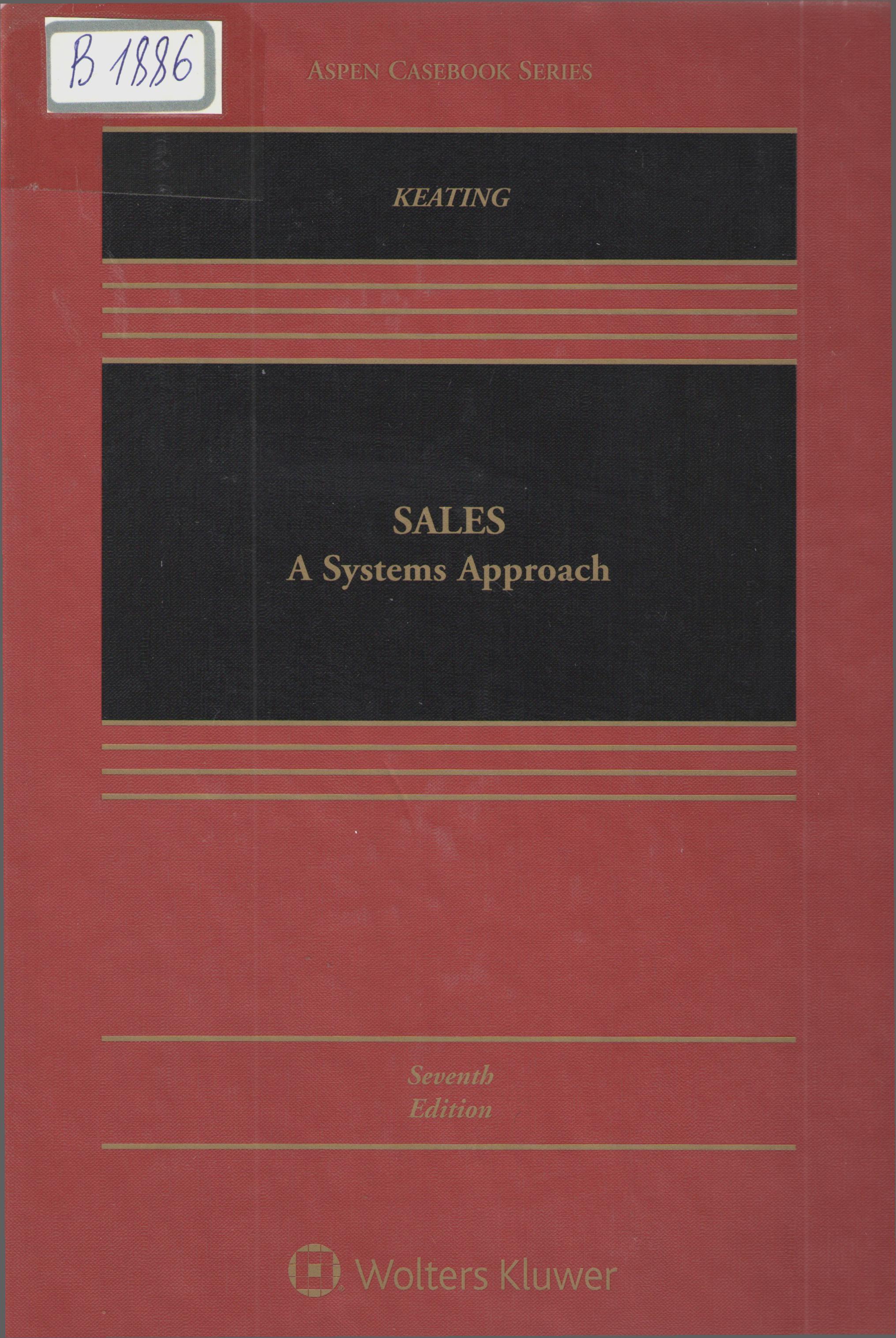 Sales A Systems Approach
