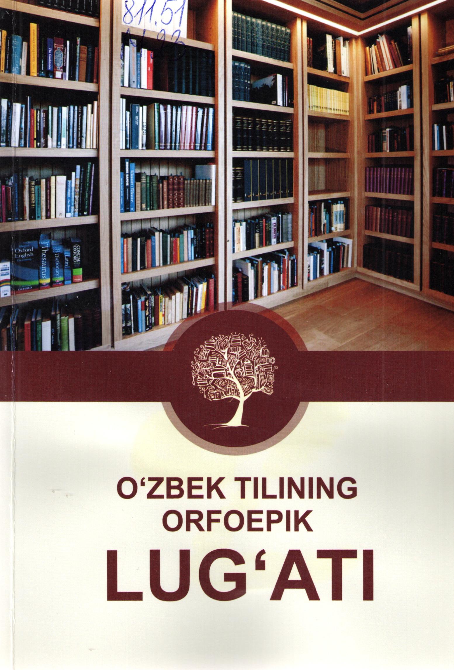 O'zbek tilining orfoepik lug'ati