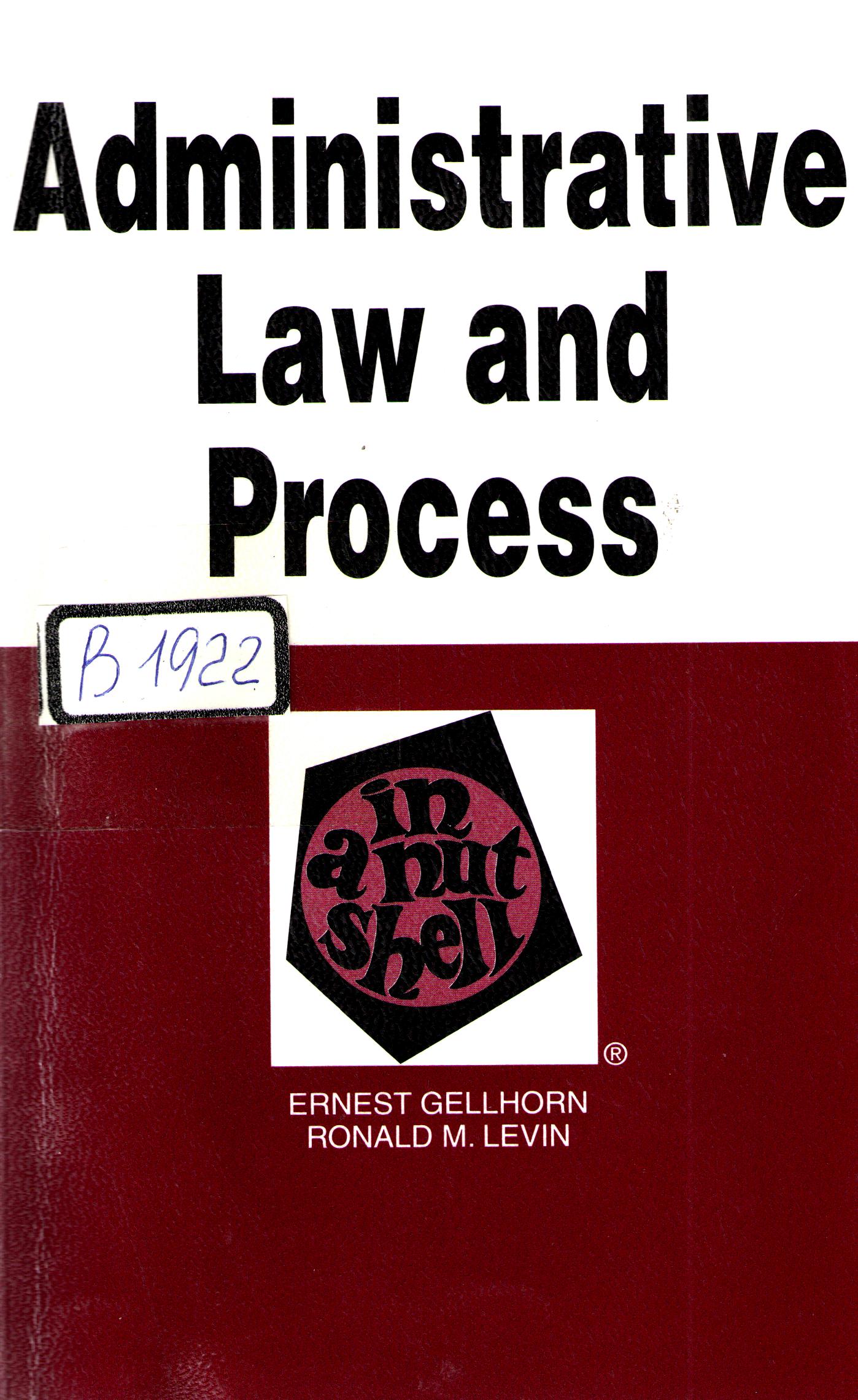 Administrative law and Process