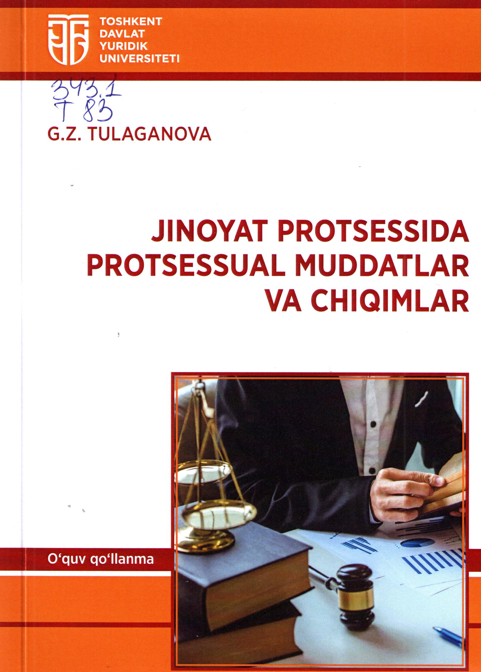 Jinoyat protsessida protsessual muddatlar va chiqimlar