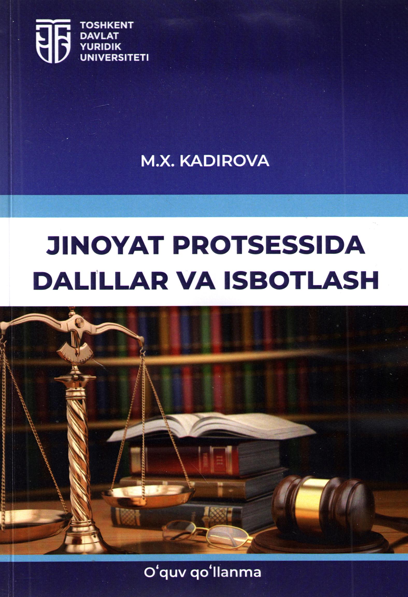 Jinoyat protsessida dalillar va isbotlash