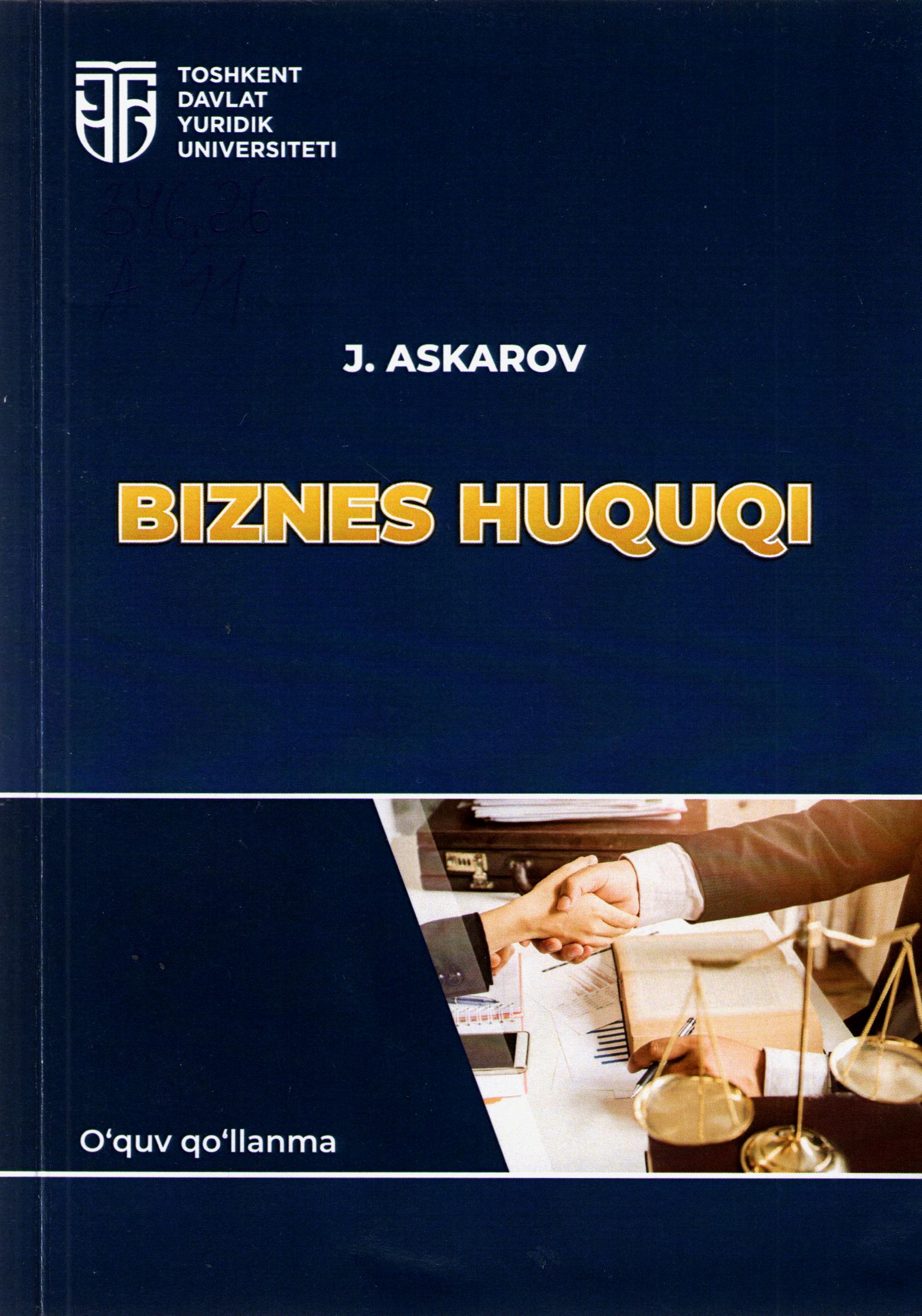 Biznes huquqi