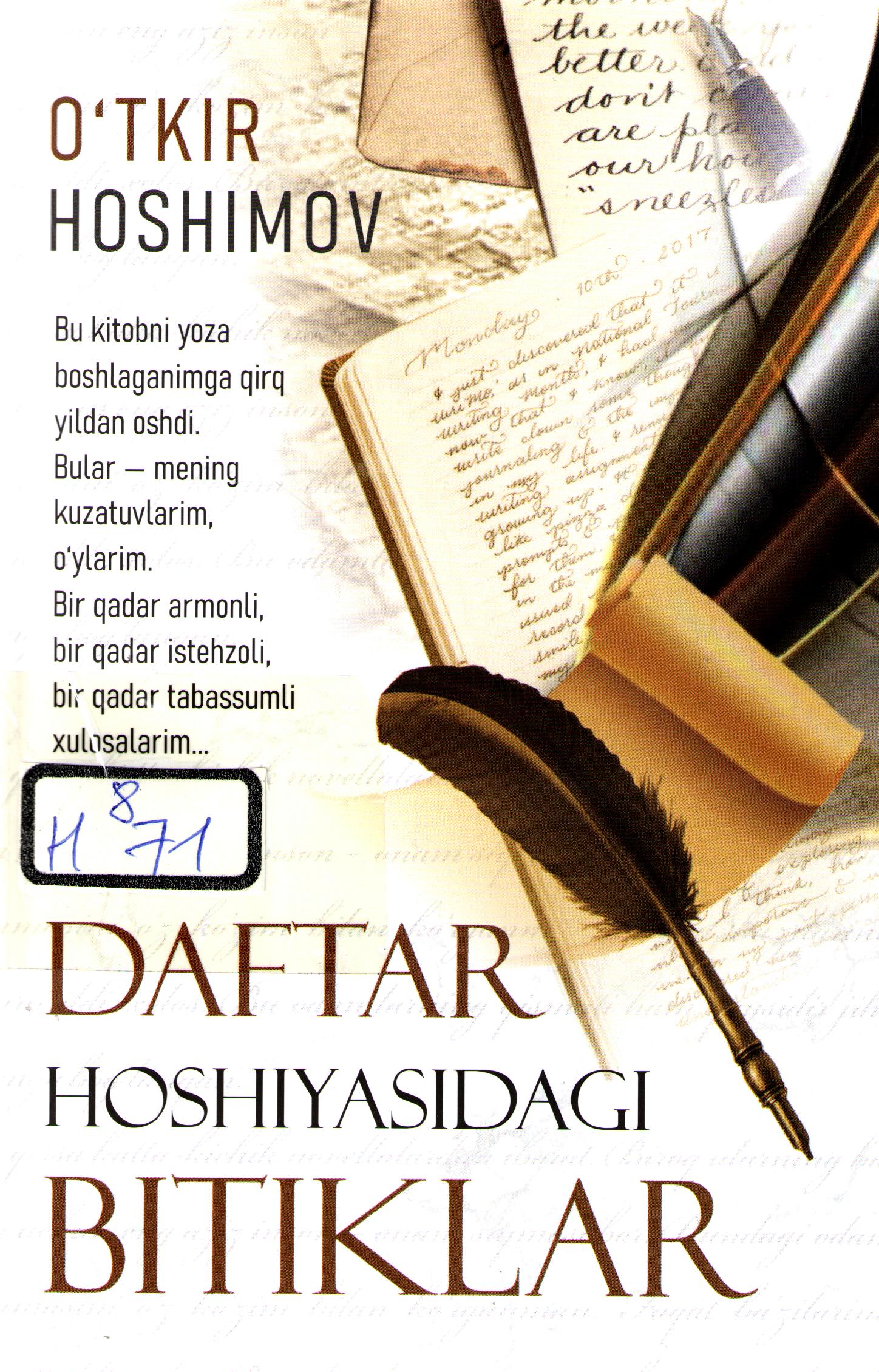 Daftar hoshiyasidagi bitiklar