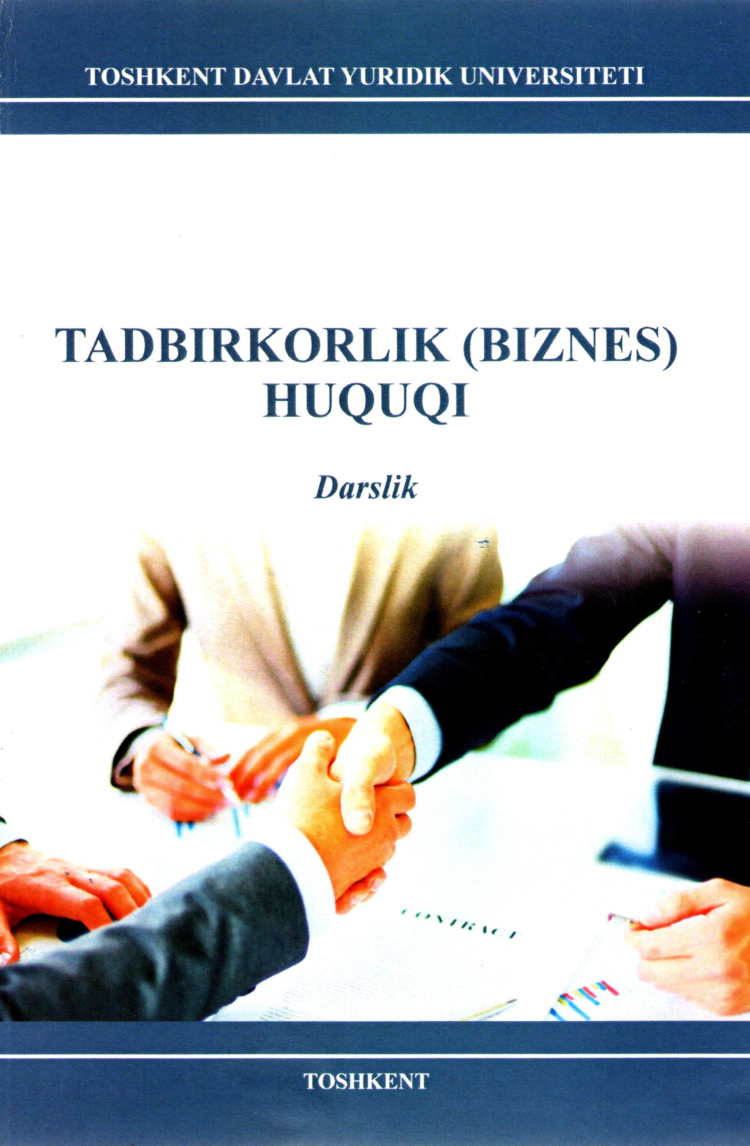 Tadbirkorlik (bizanes) huquqi