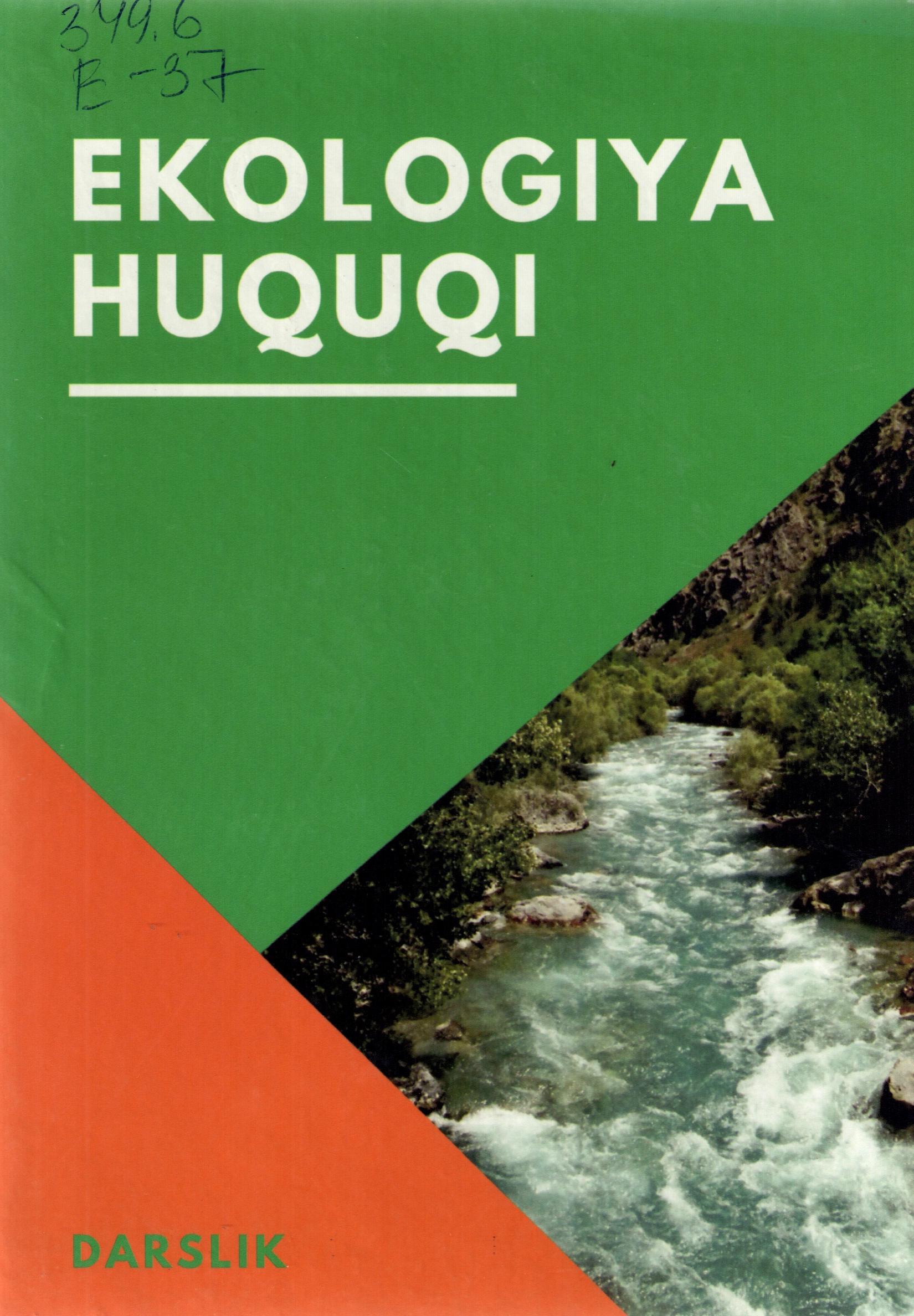 Ekologiya huquqi