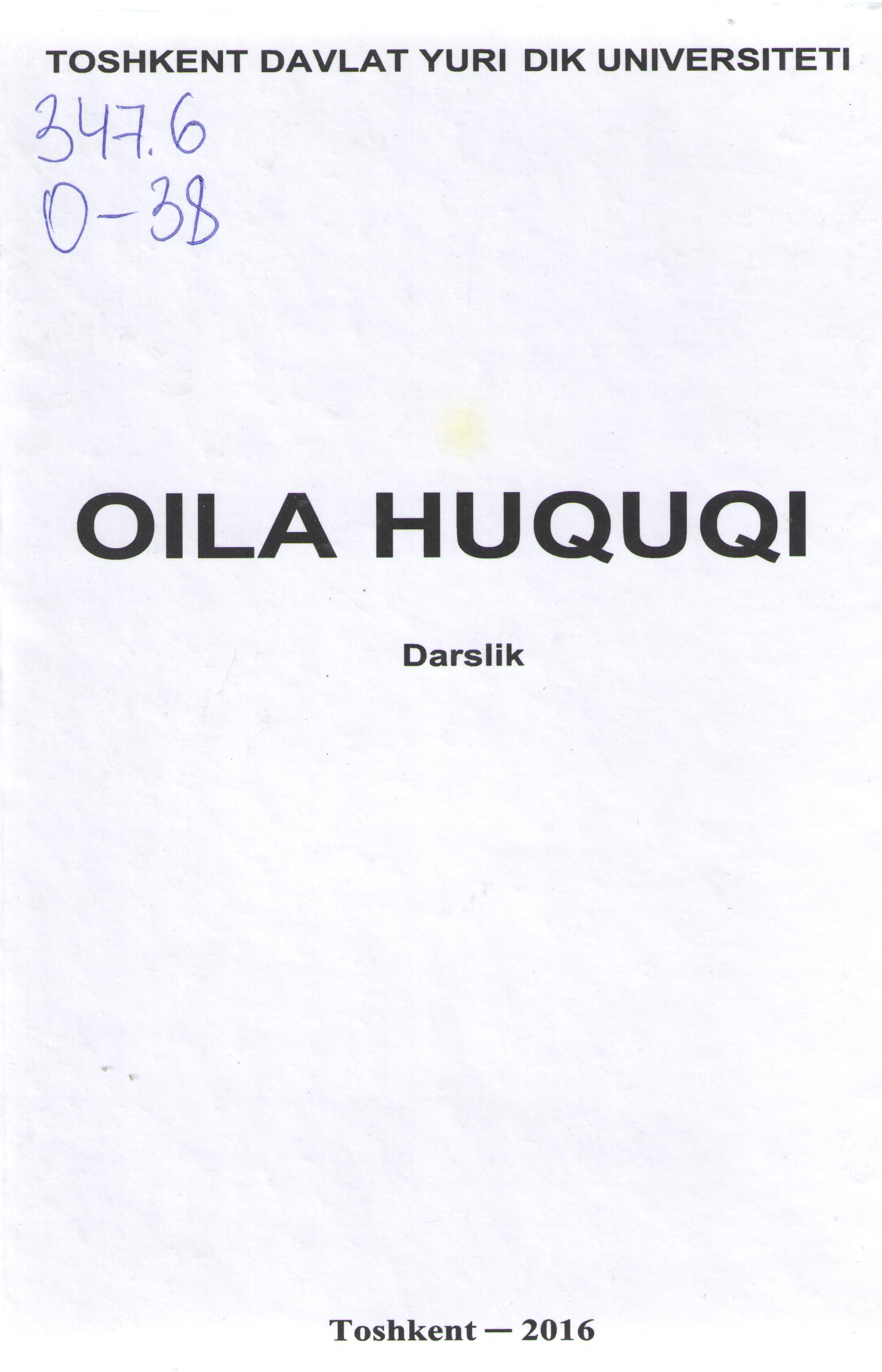 Oila huquqi