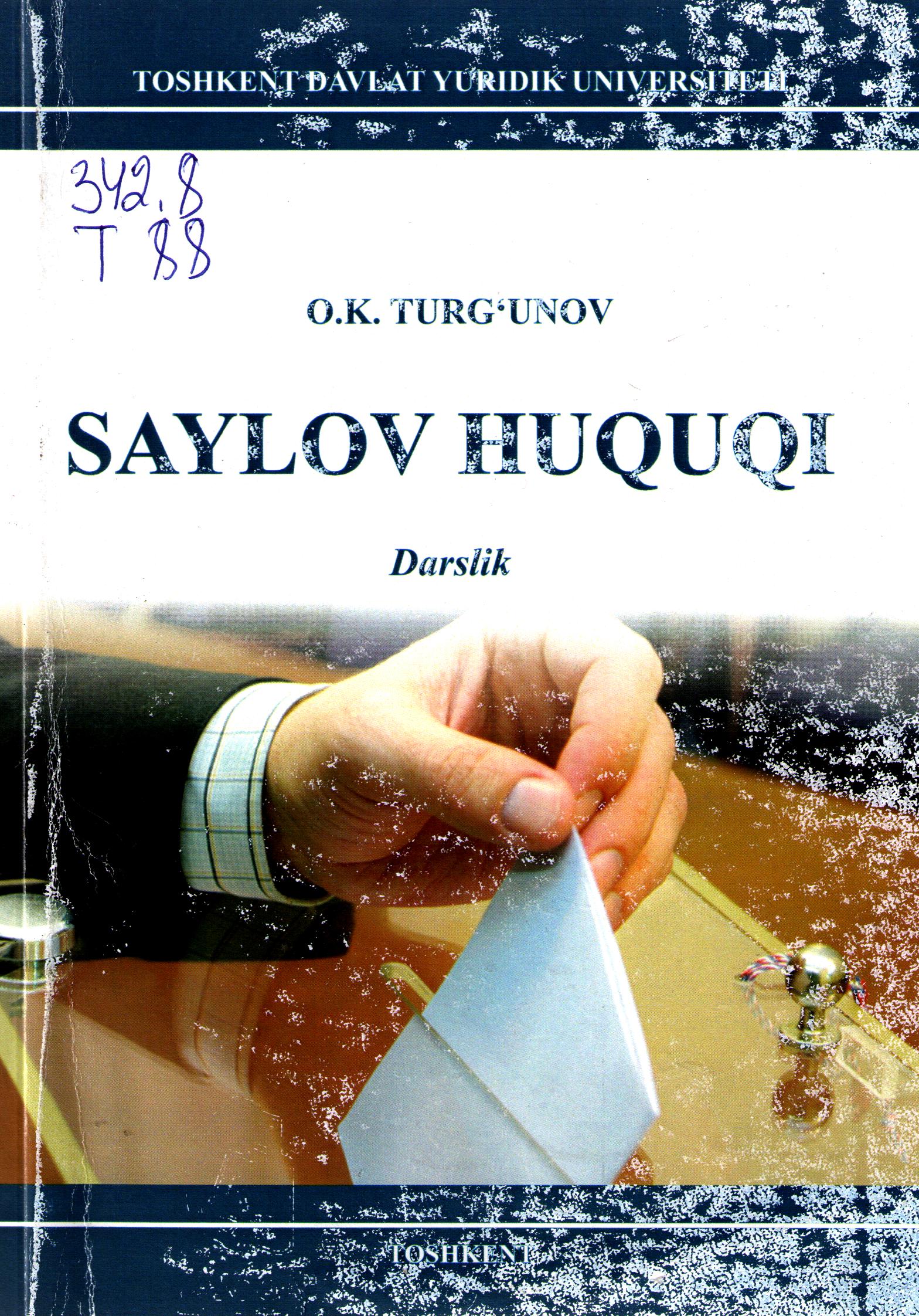 Saylov huquqi