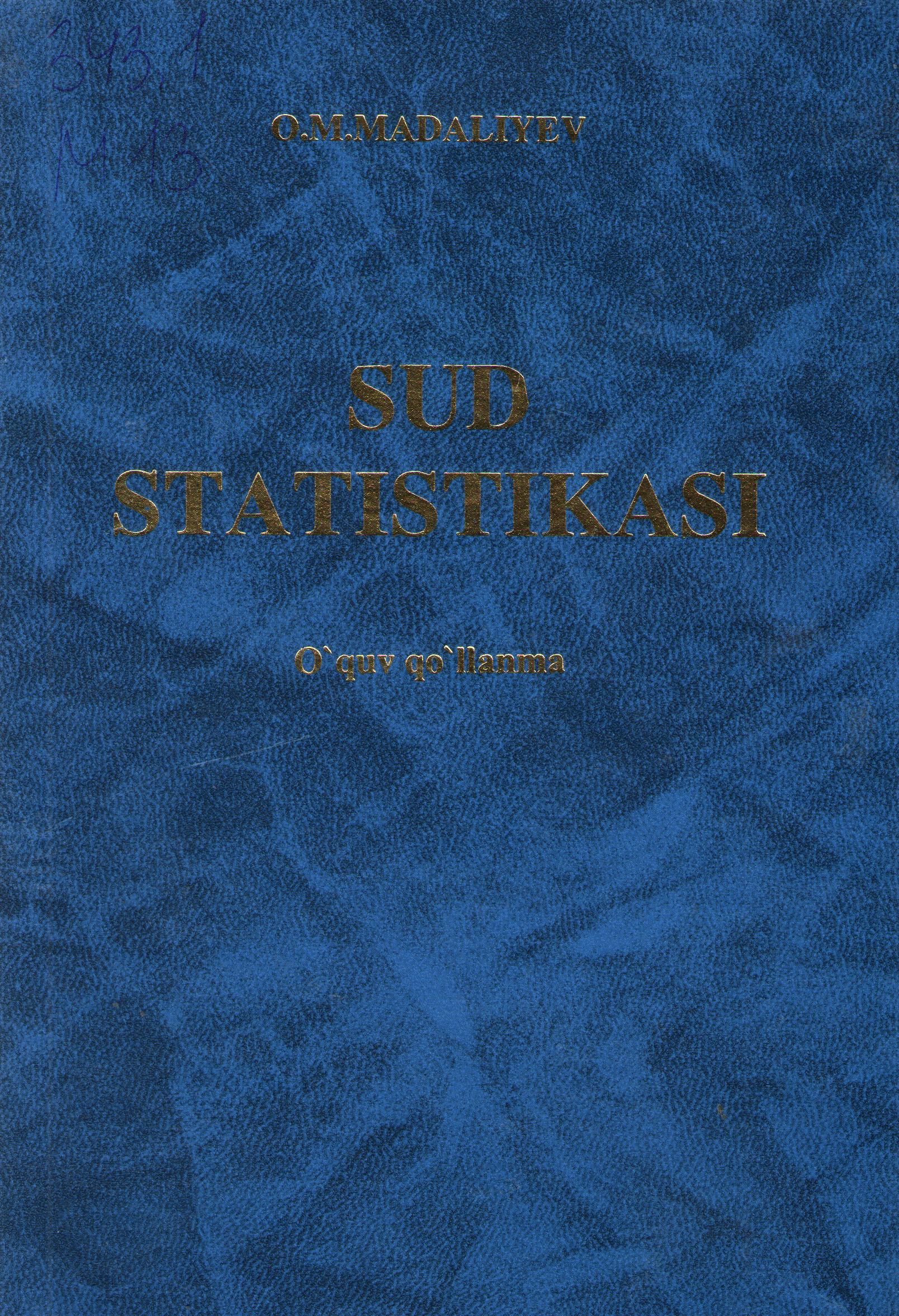 Sud statistikasi