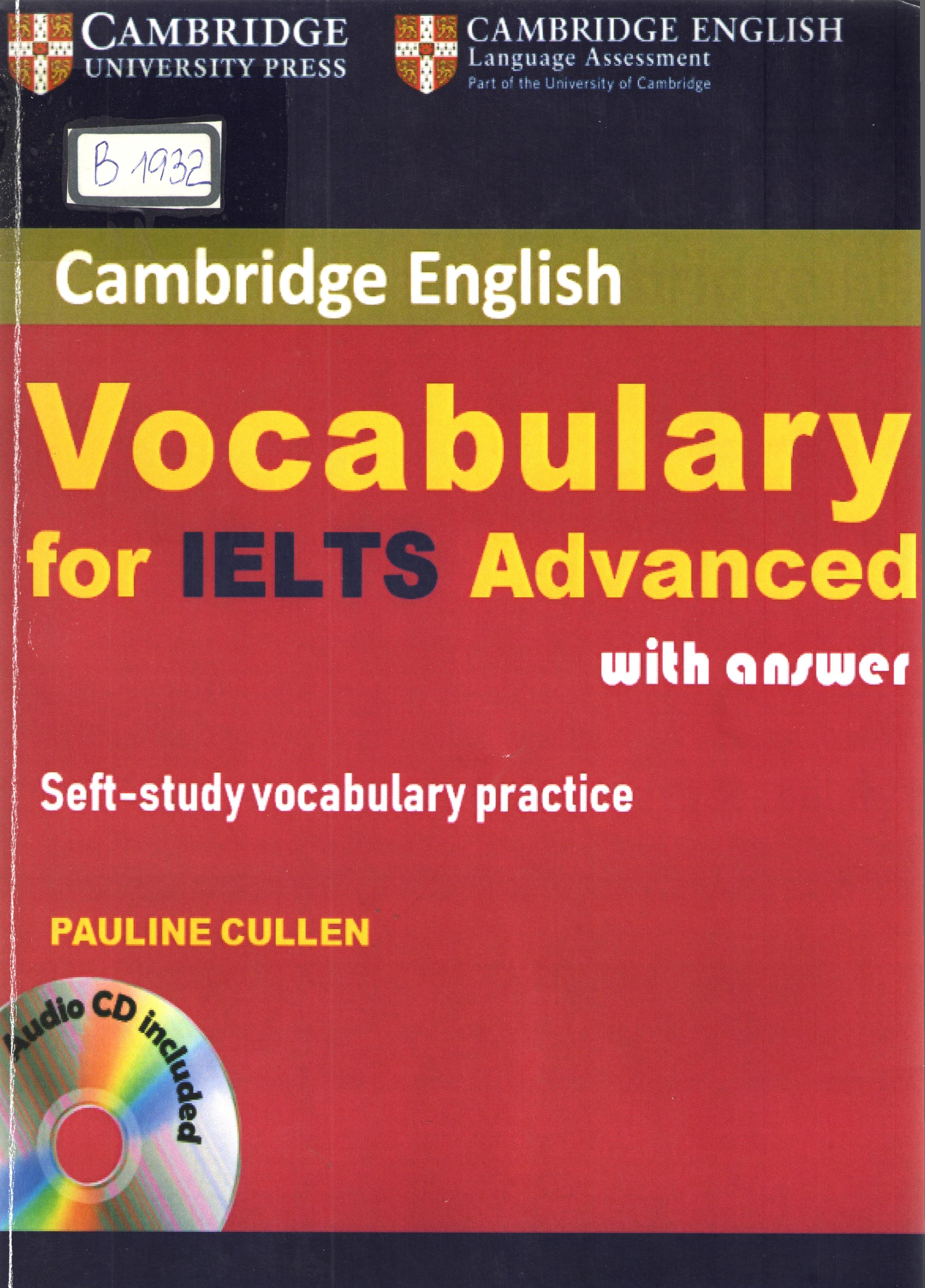 Vocabulary for IELTS advanced