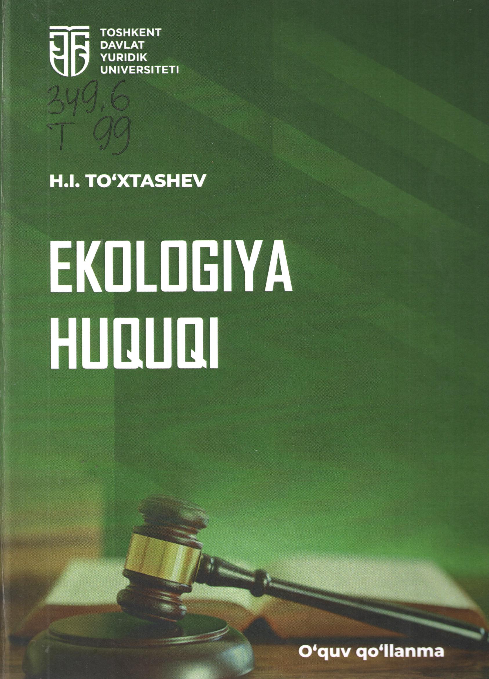 Ekologiya huquqi