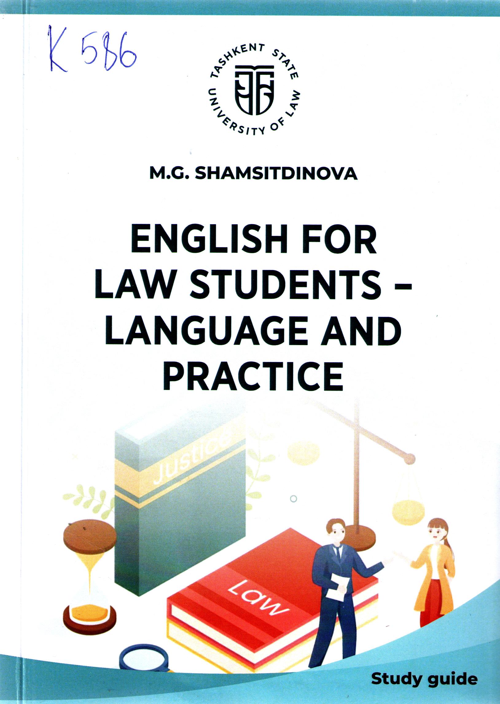 English for law students - language and practice