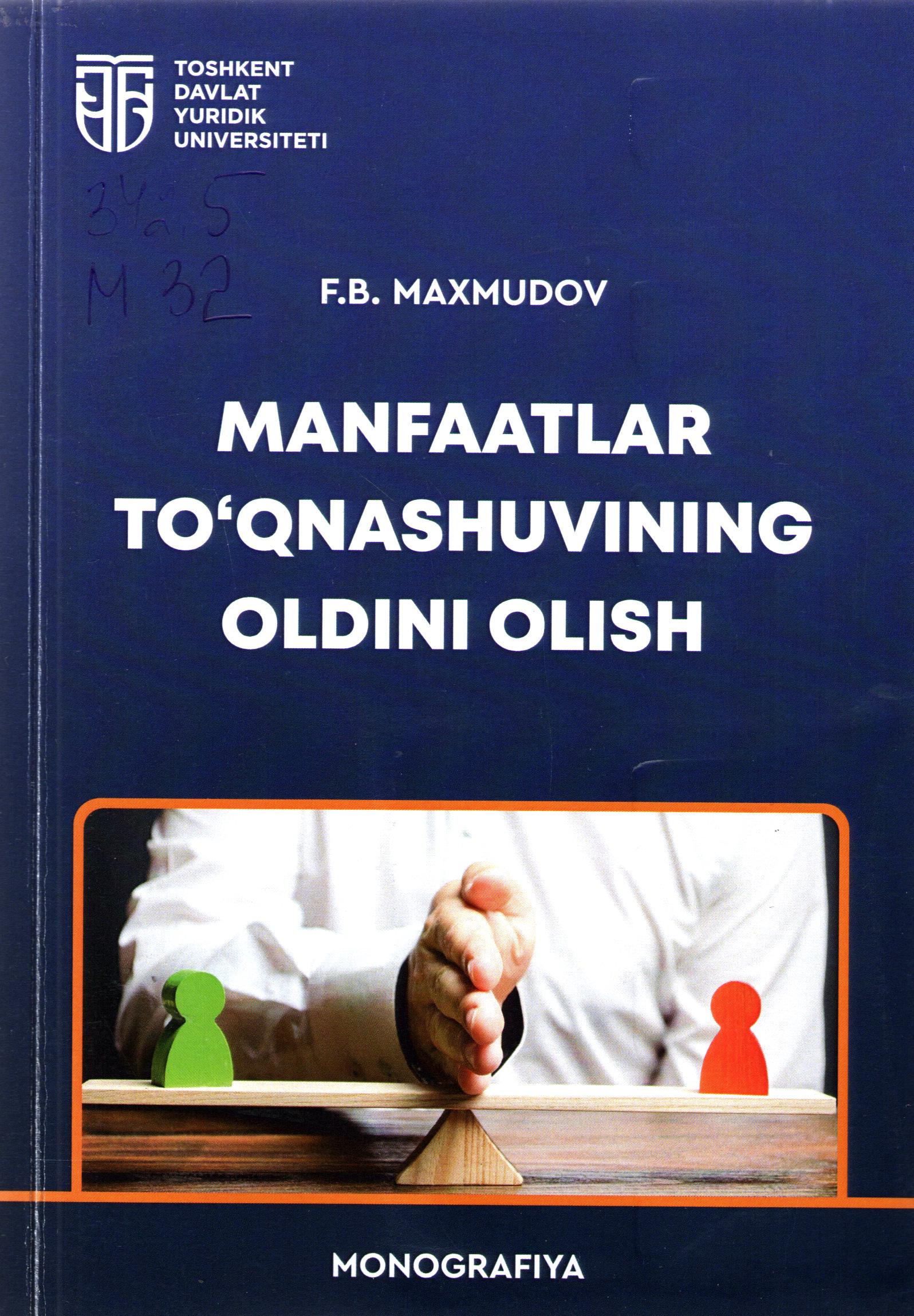 Manfaatlar to'qnashuvining oldini olish