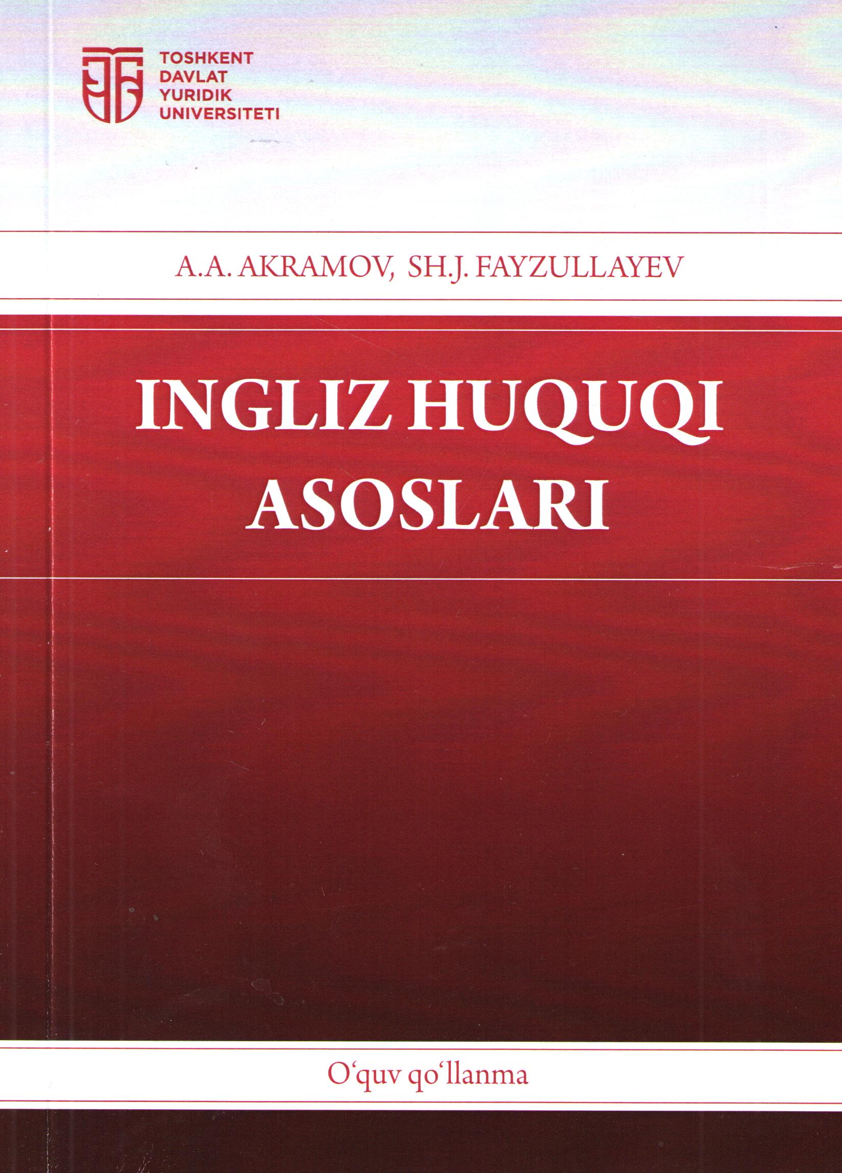 Ingliz huquqi asoslari