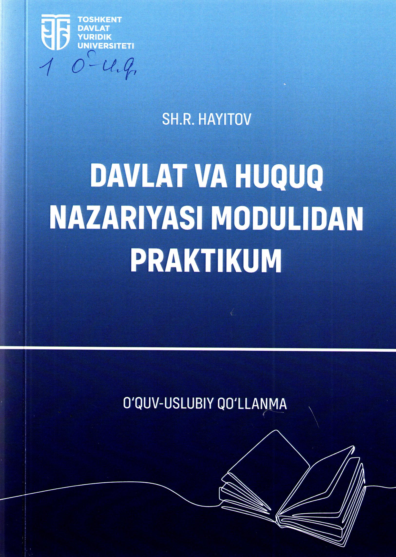 Davlat va hququq nazariyasi modulidan praktikum